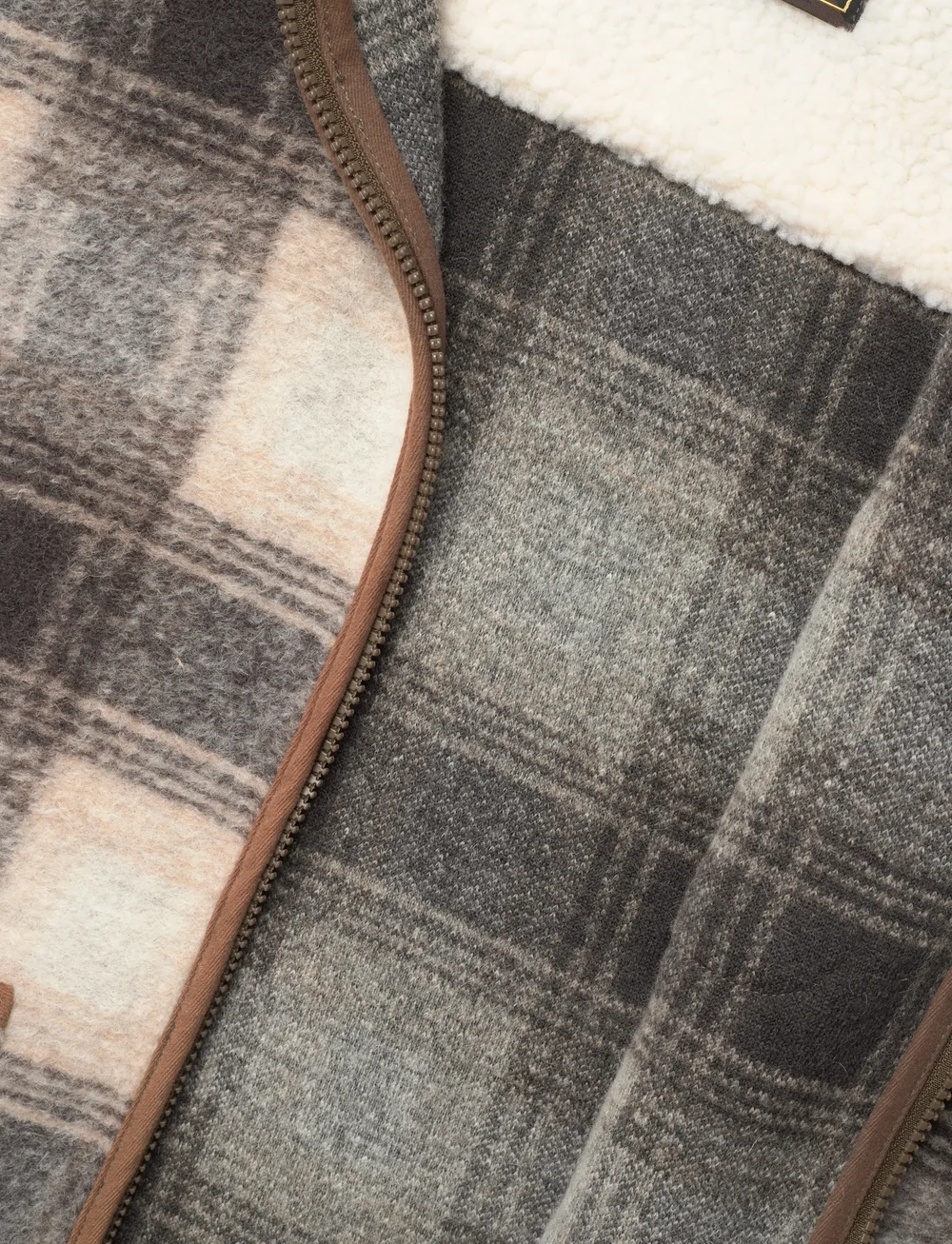 Mos Mosh Gallery - MMGTomasso Vest - westen - warm camel check - 4