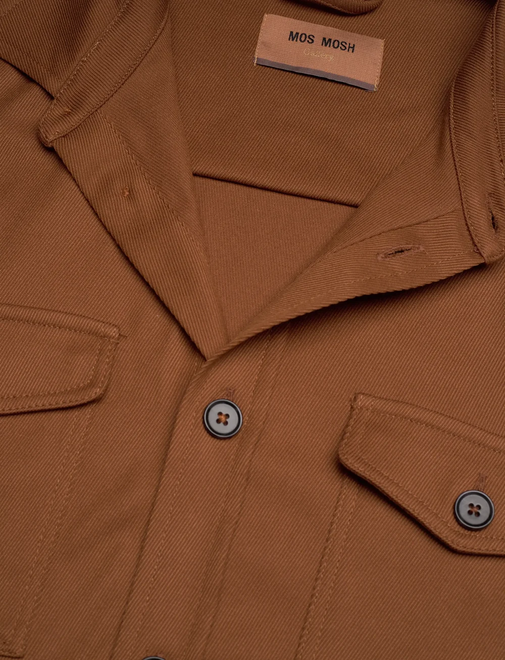 Mos Mosh Gallery - MMGBirk Antonio Overshirt - shoppa efter tillfälle - warm camel - 2