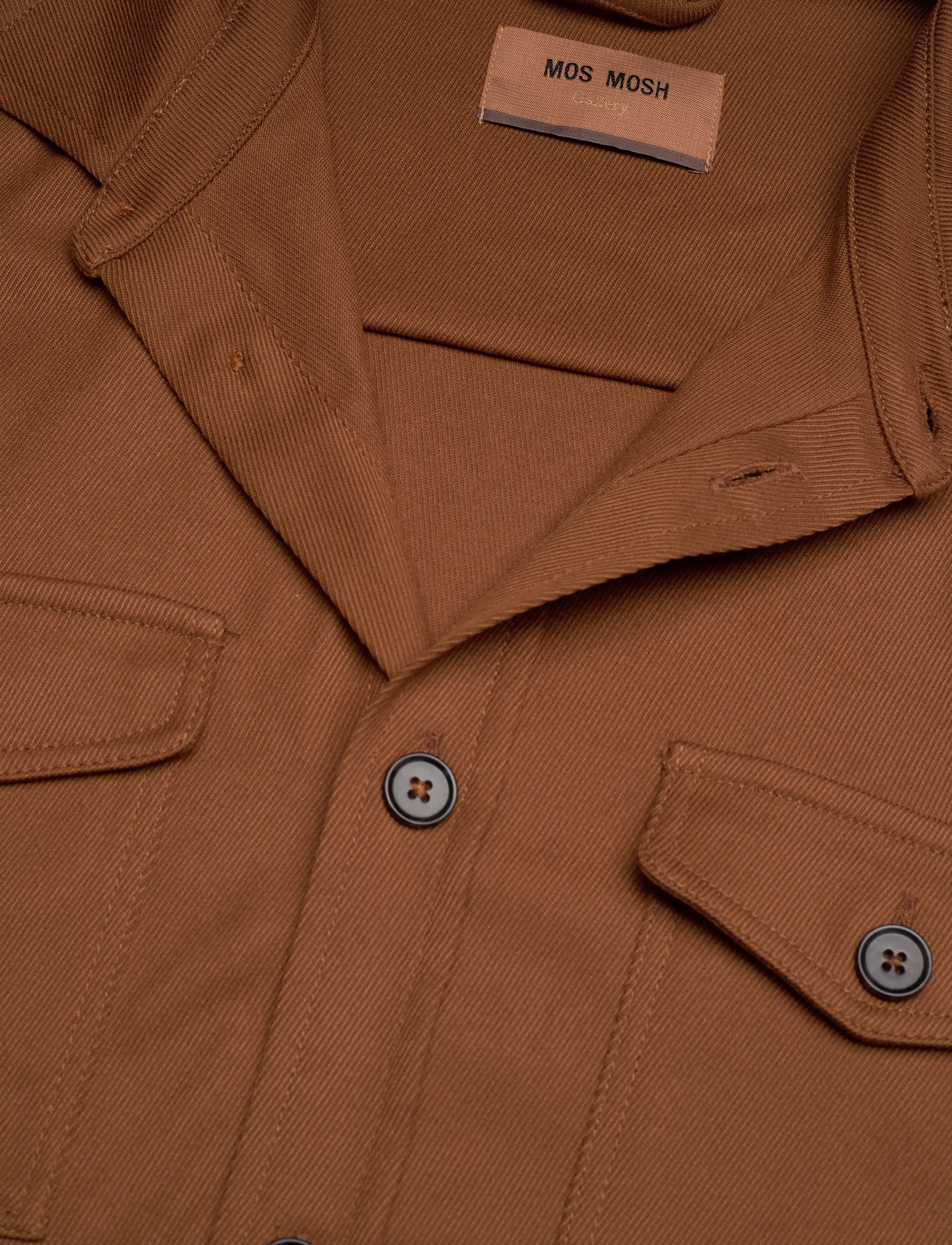 Mos Mosh Gallery - MMGBirk Antonio Overshirt - warm camel - 2