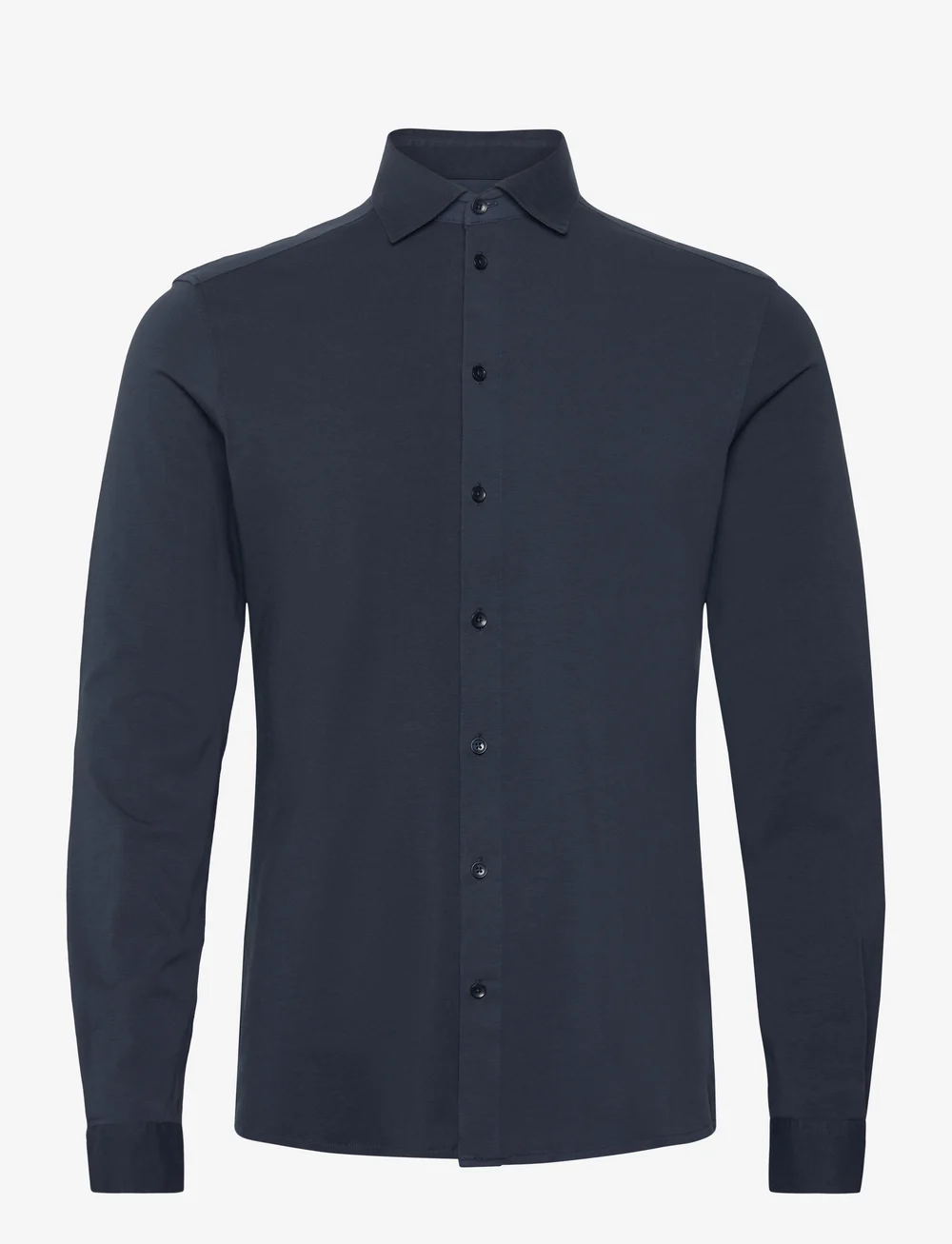 Mos Mosh Gallery - MMGHoward Jersey Shirt - casual skjorter - navy - 0