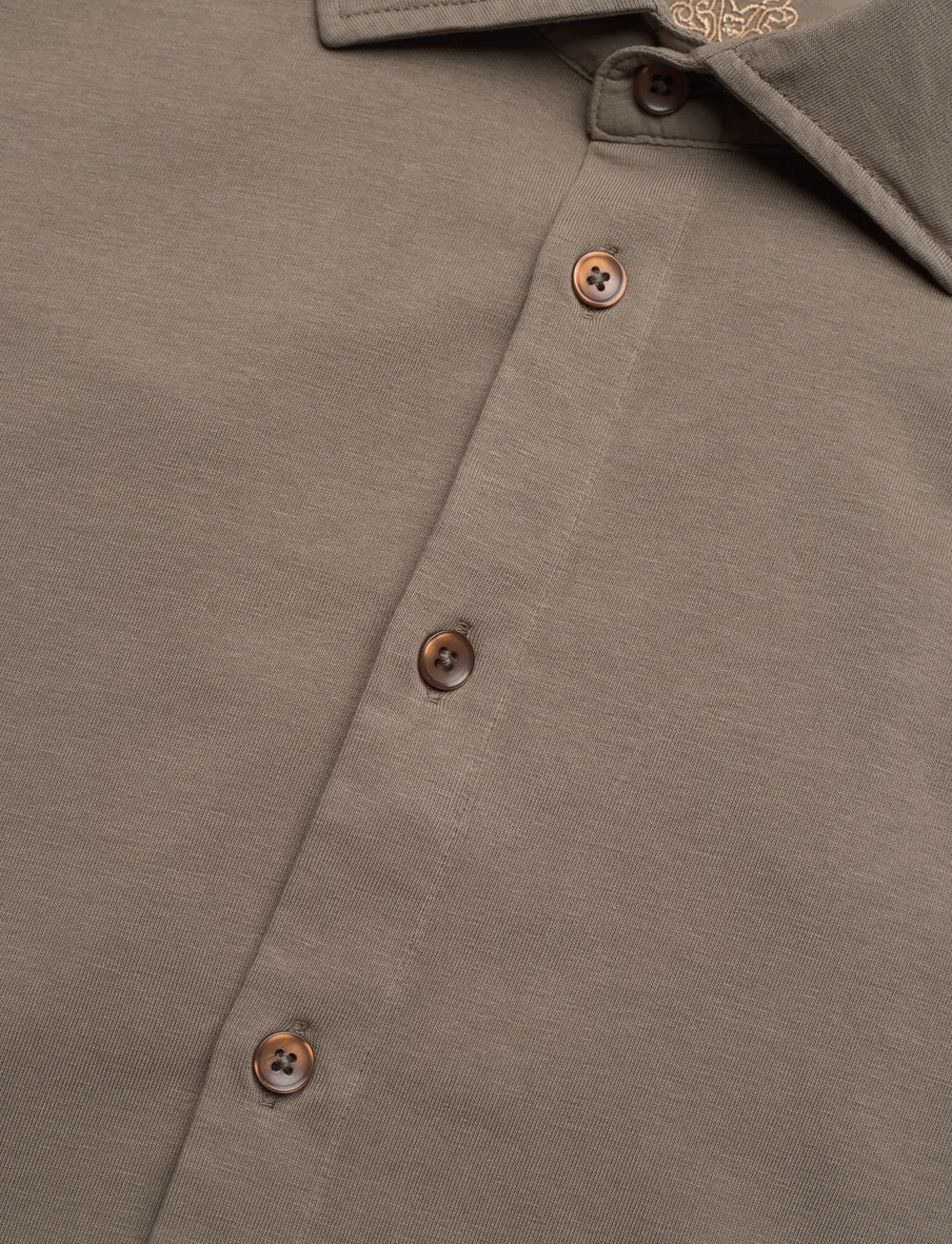 Mos Mosh Gallery - MMGHoward Jersey Shirt - casual shirts - warm camel - 3
