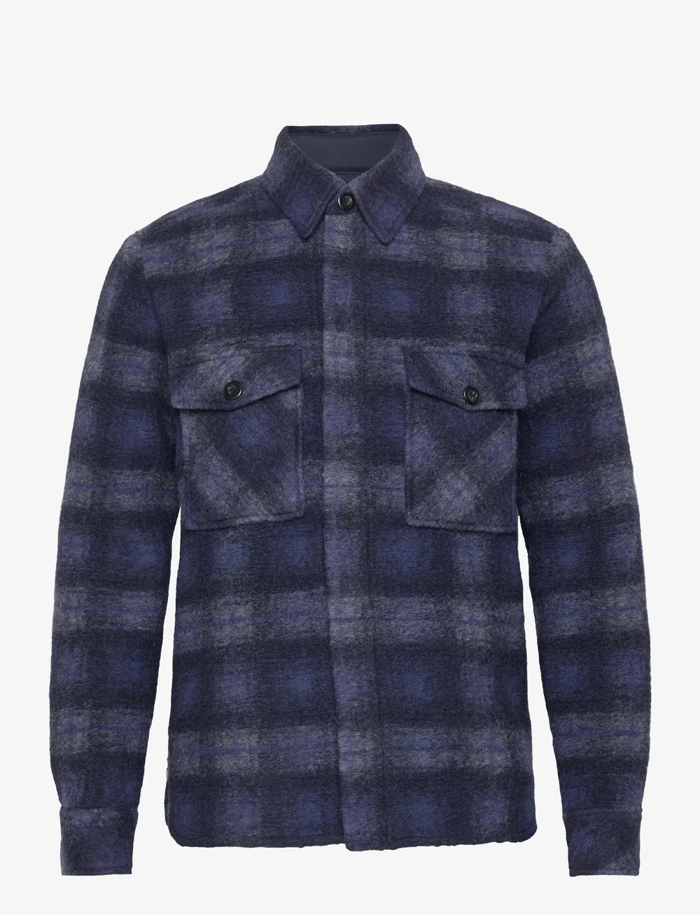 Mos Mosh Gallery - MMGBlake Populare Overshirt - winterjacken - navy check - 0
