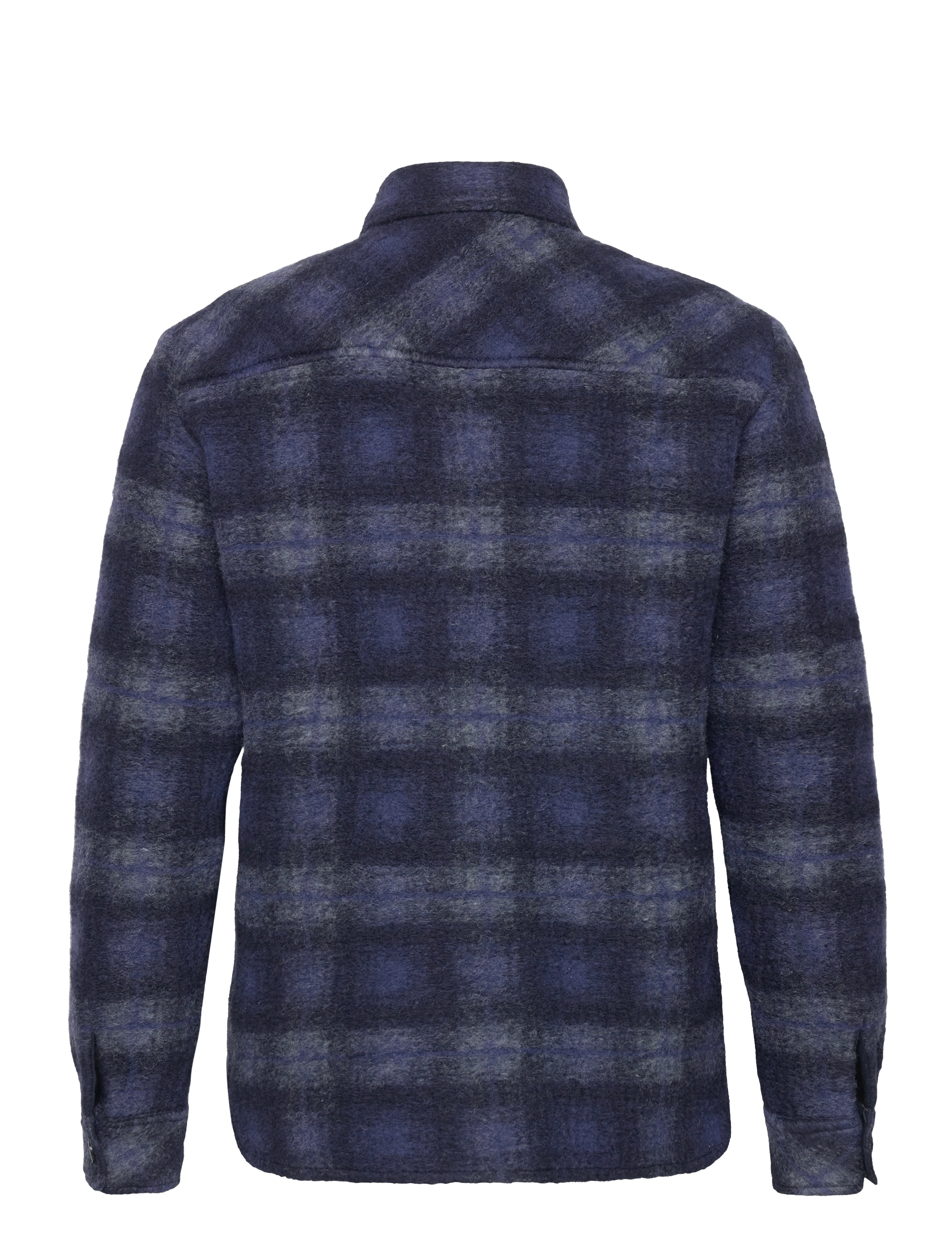 Mos Mosh Gallery - MMGBlake Populare Overshirt - navy check - 1