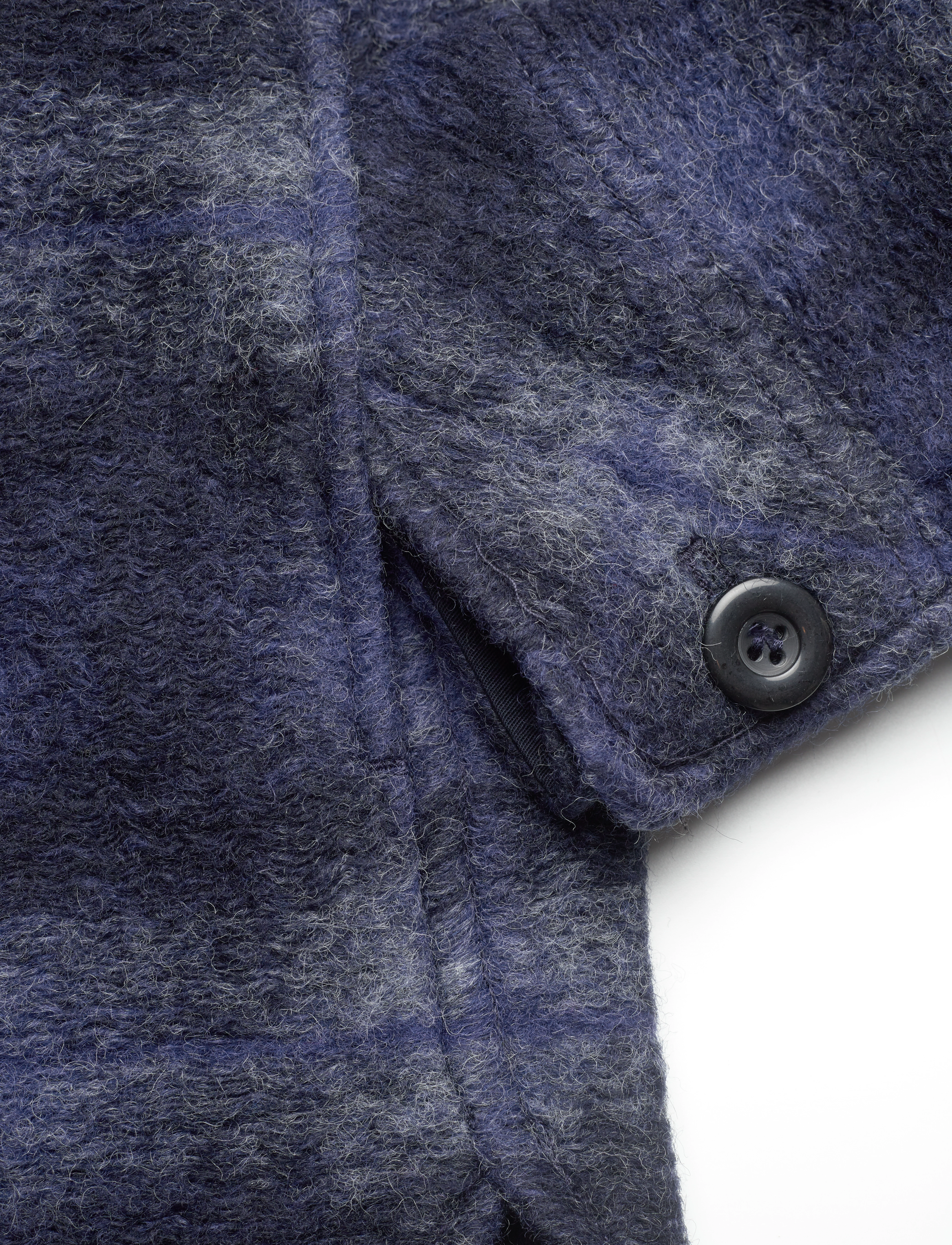 Mos Mosh Gallery - MMGBlake Populare Overshirt - navy check - 3