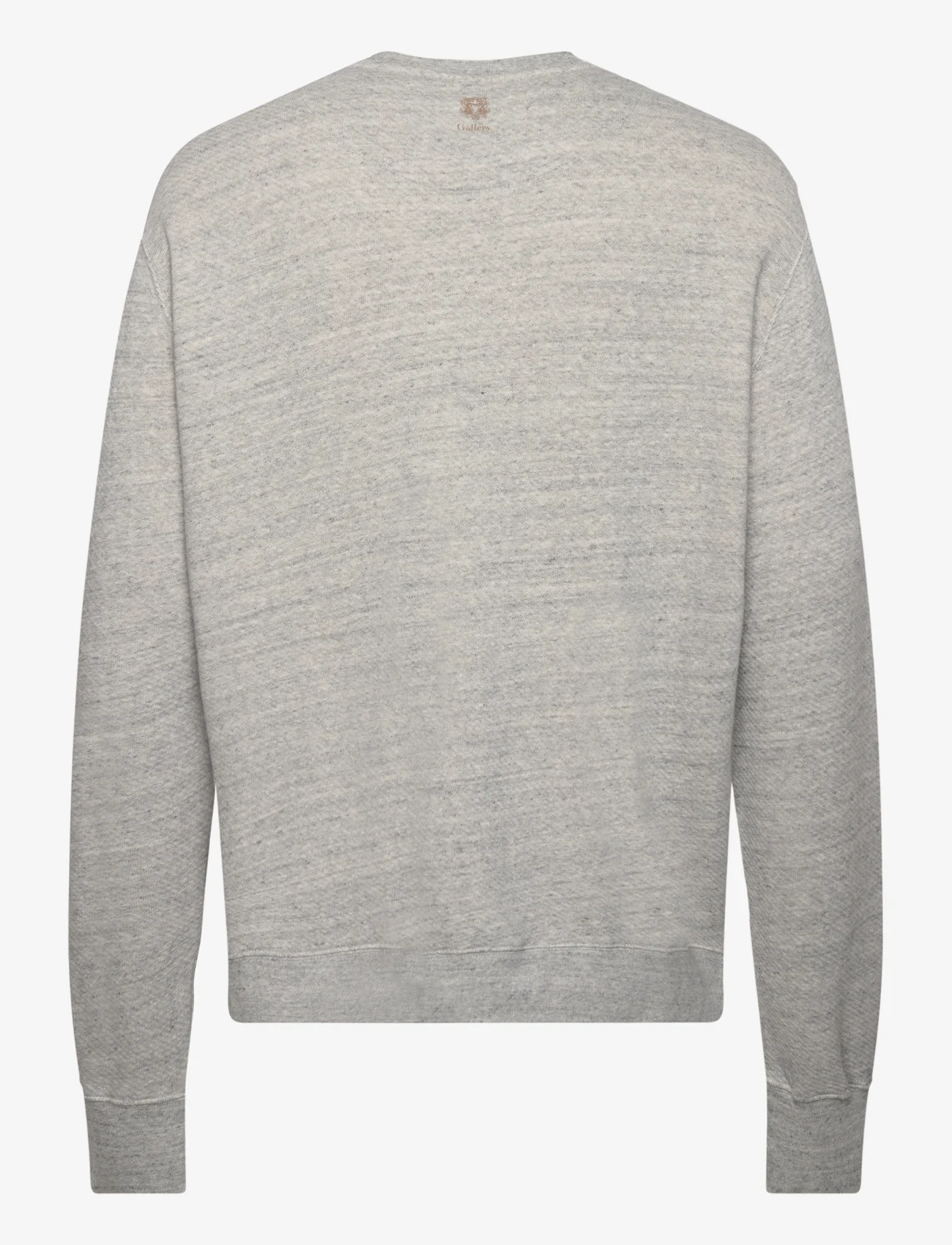 Mos Mosh Gallery - MMGSinner Sweat Shirt - sportiska stila džemperi - grey melange - 1