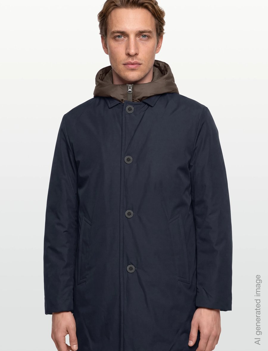 Mos Mosh Gallery - MMGZoff Jacket - parkas - navy - 4