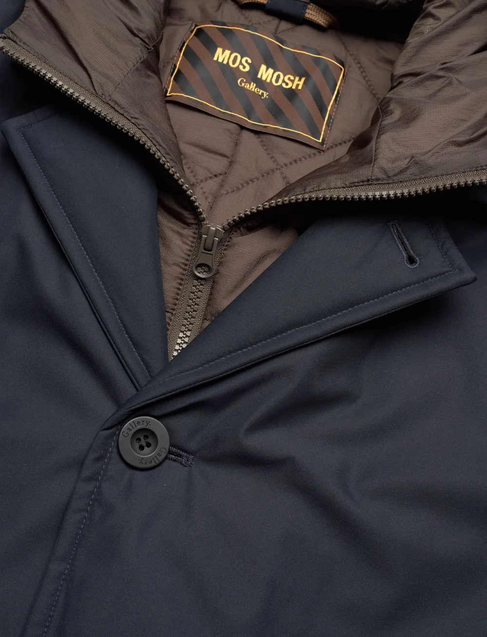 Mos Mosh Gallery - MMGZoff Jacket - vinterjakker - navy - 3