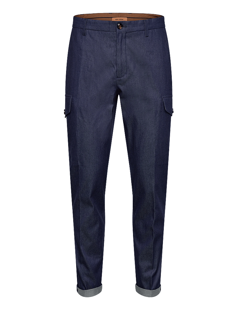 Mos Mosh Gallery - MMGGabriel Garson Pant - casual trousers - indigo blue - 0