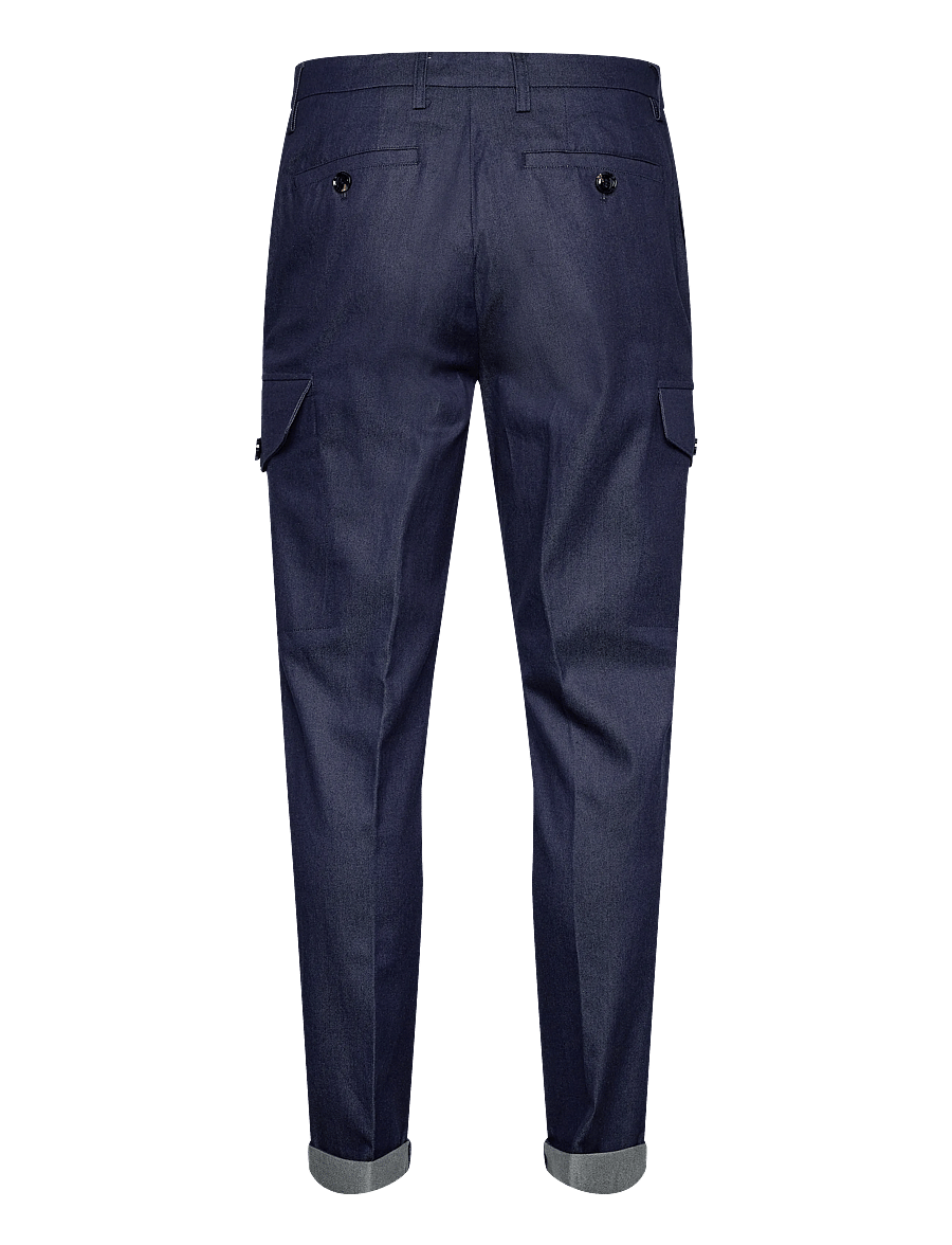 Mos Mosh Gallery - MMGGabriel Garson Pant - vabaaja püksid - indigo blue - 1
