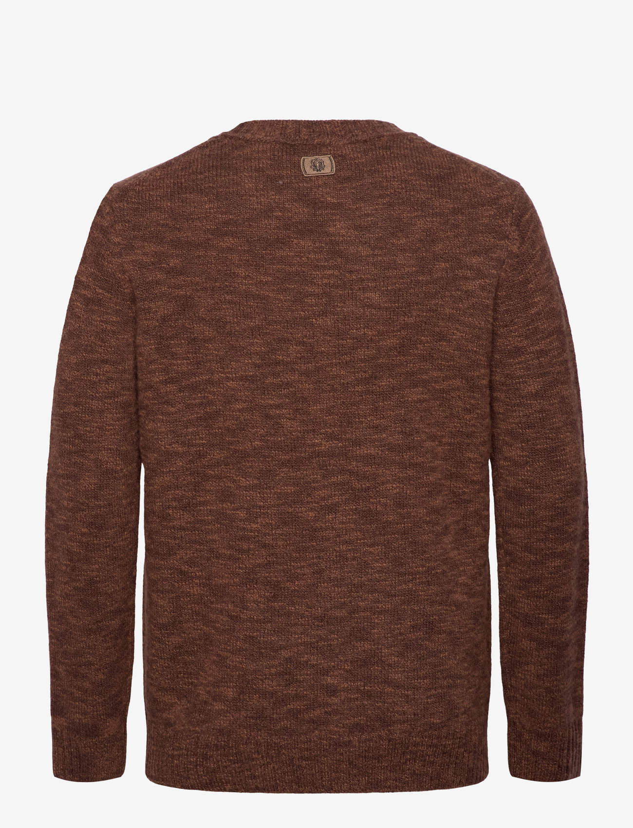 Mos Mosh Gallery - MMGLaporte Melange Crew Neck Knit - rund hals - sundown melange - 1