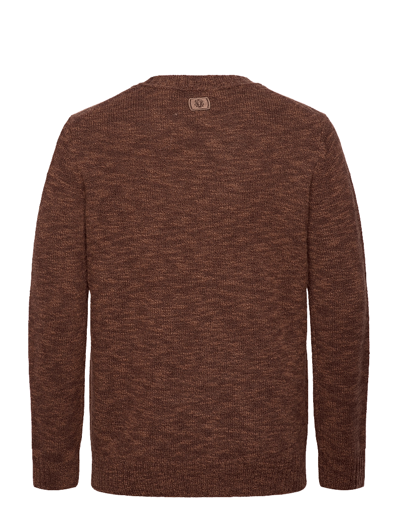Mos Mosh Gallery - MMGLaporte Melange Crew Neck Knit - rundhals - sundown melange - 1