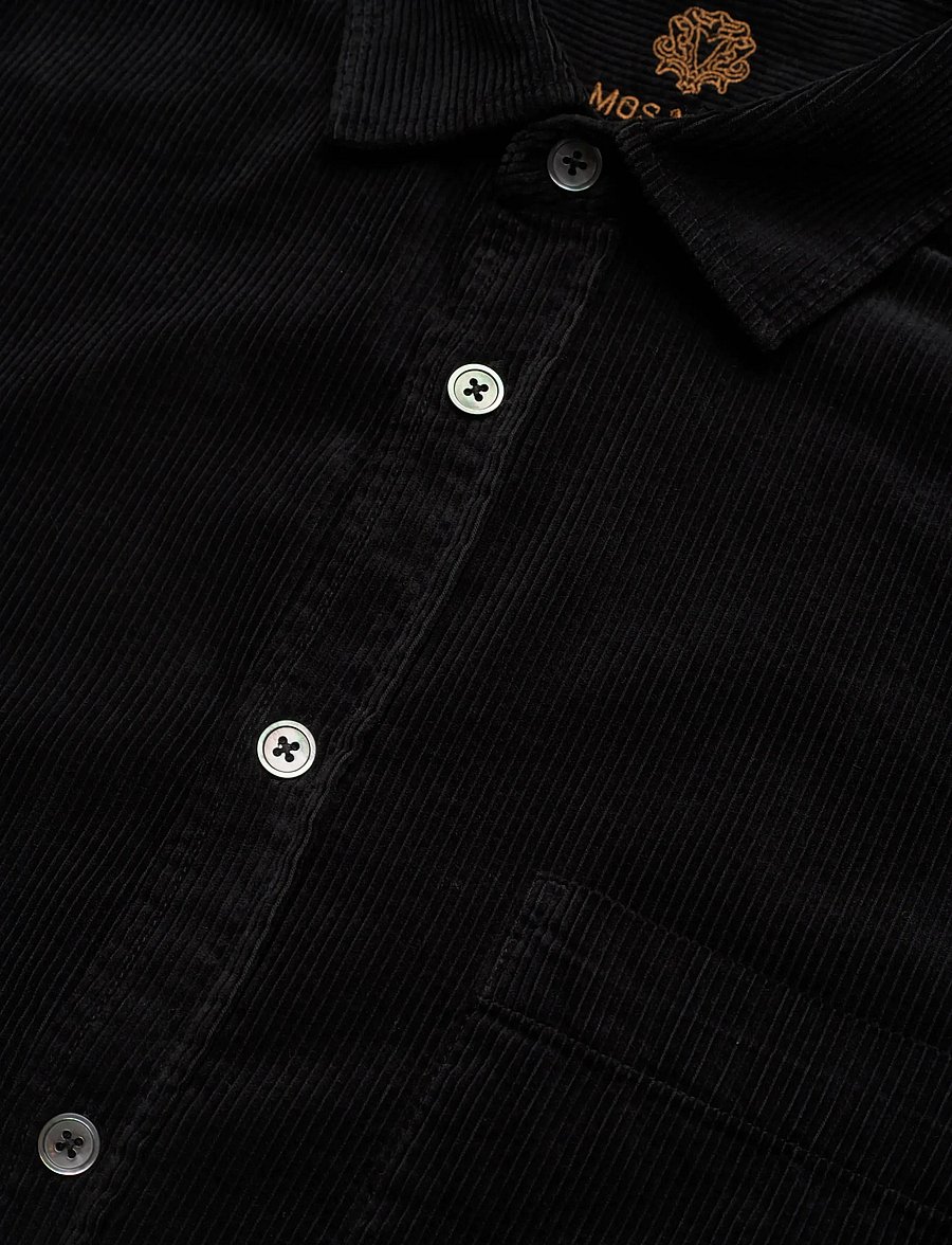 Mos Mosh Gallery - MMGAlden Corduroy Shirt - black - 3