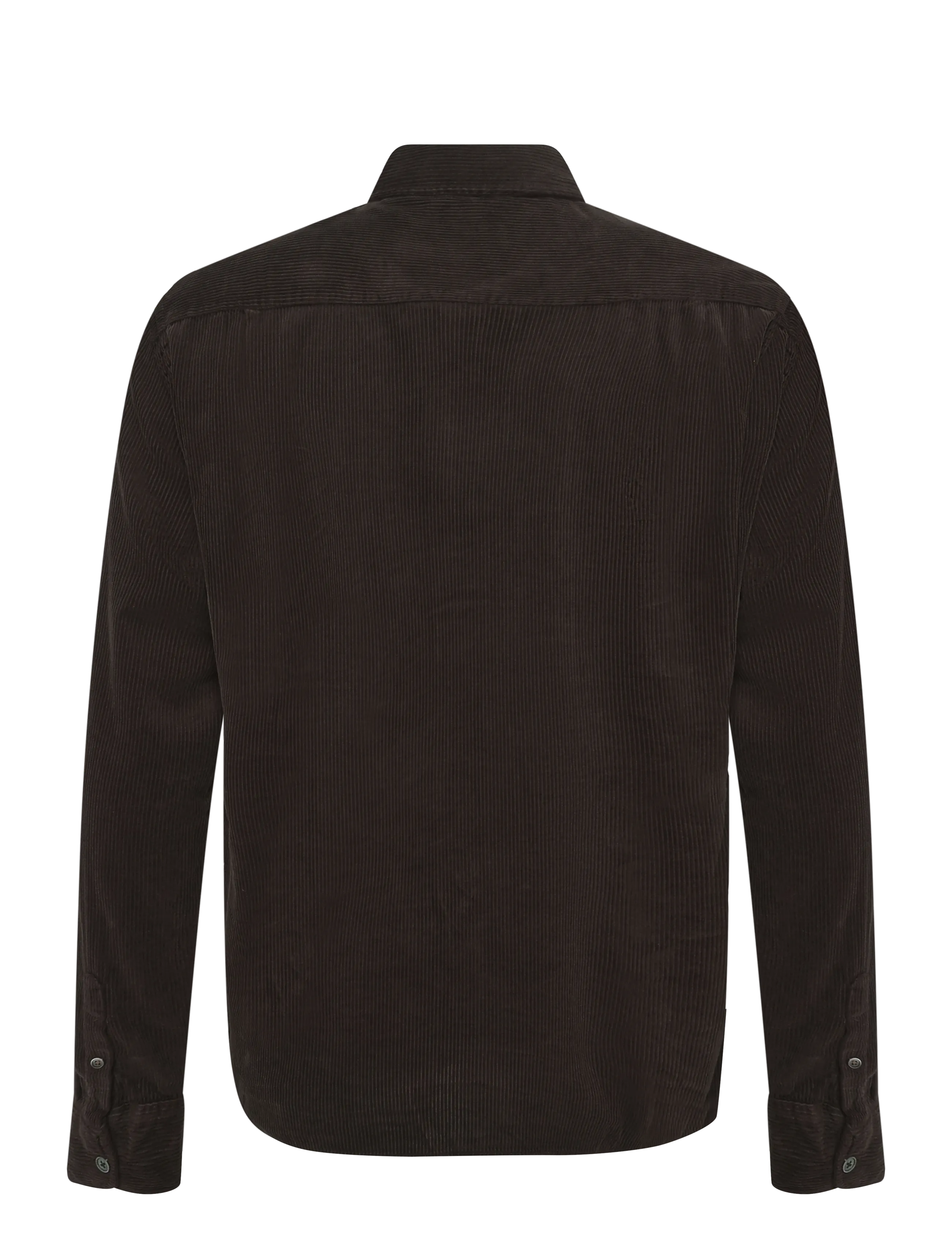 Mos Mosh Gallery - MMGAlden Corduroy Shirt - velvetsärgid - black coffee - 1
