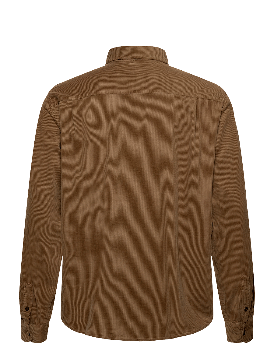 Mos Mosh Gallery - MMGAlden Corduroy Shirt - manchesterskjortor - brindle - 1