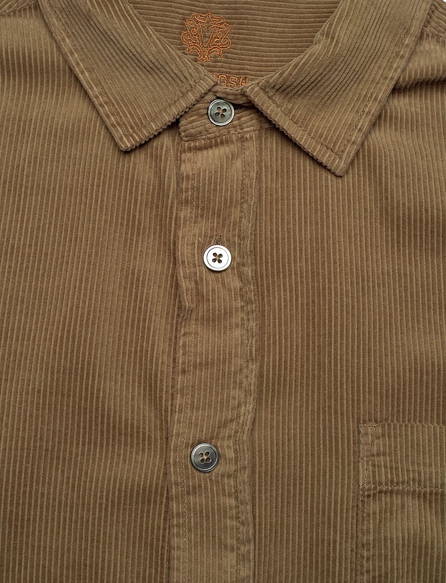Mos Mosh Gallery - MMGAlden Corduroy Shirt - manchesterskjortor - brindle - 2