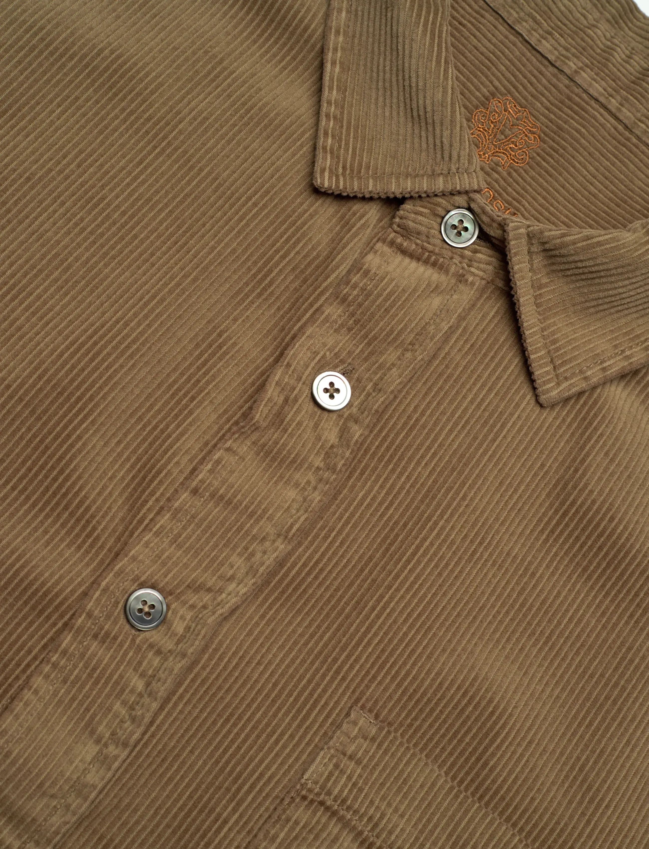 Mos Mosh Gallery - MMGAlden Corduroy Shirt - manchesterskjortor - brindle - 3