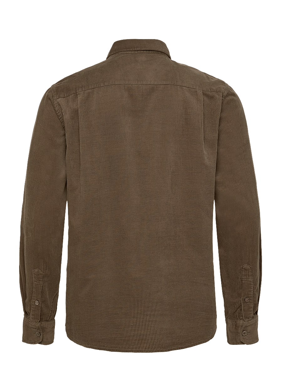 Mos Mosh Gallery - MMGAlden Corduroy Shirt - cordhemden - grape leaf - 1