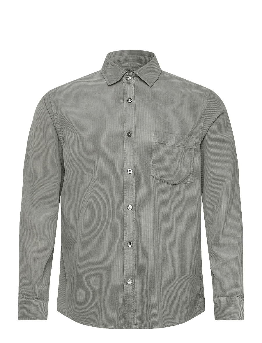 Mos Mosh Gallery - MMGAlden Corduroy Shirt - monument - 0