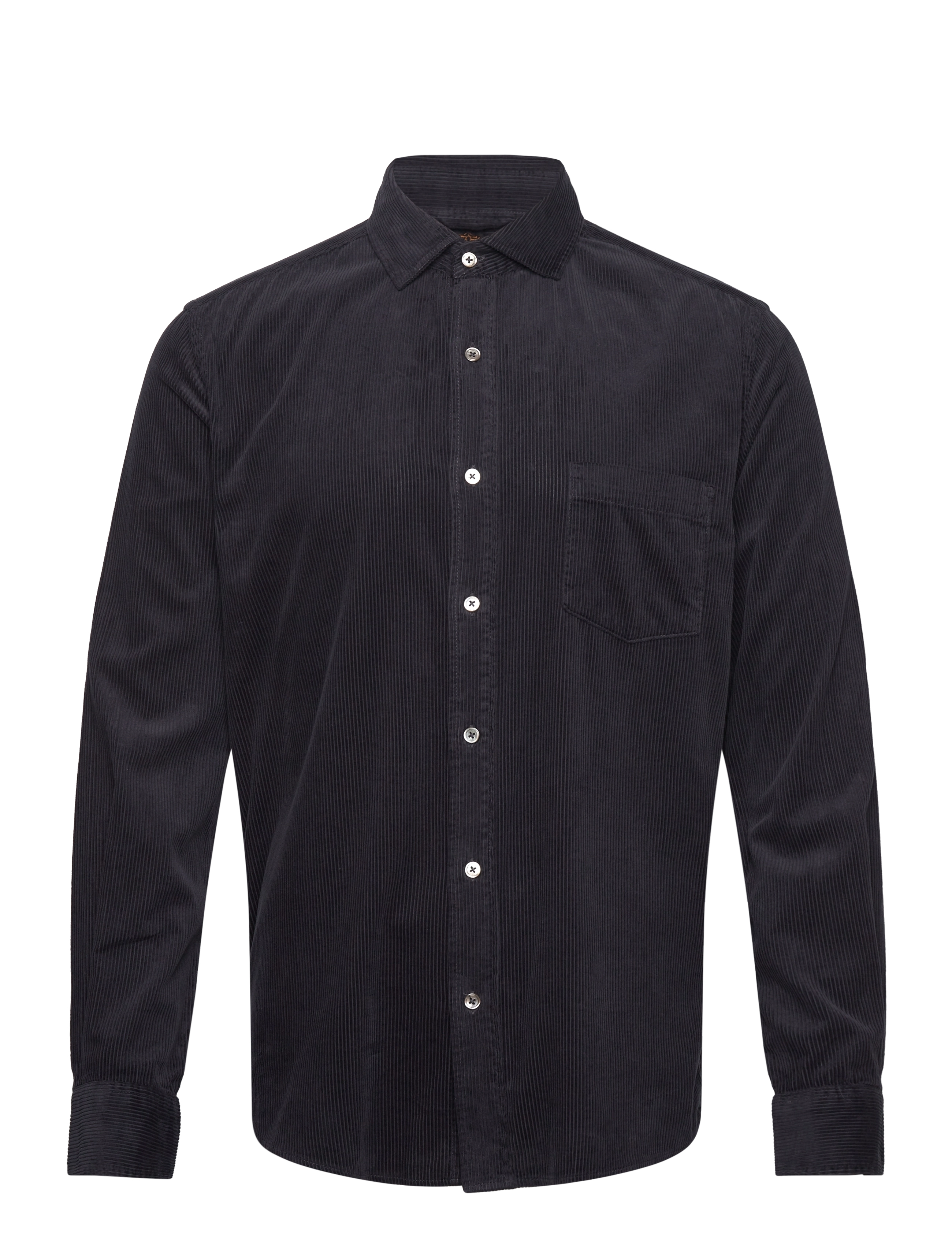 Mos Mosh Gallery MMGAlden Corduroy Shirt - Corduroy shirts - NAVY / navy