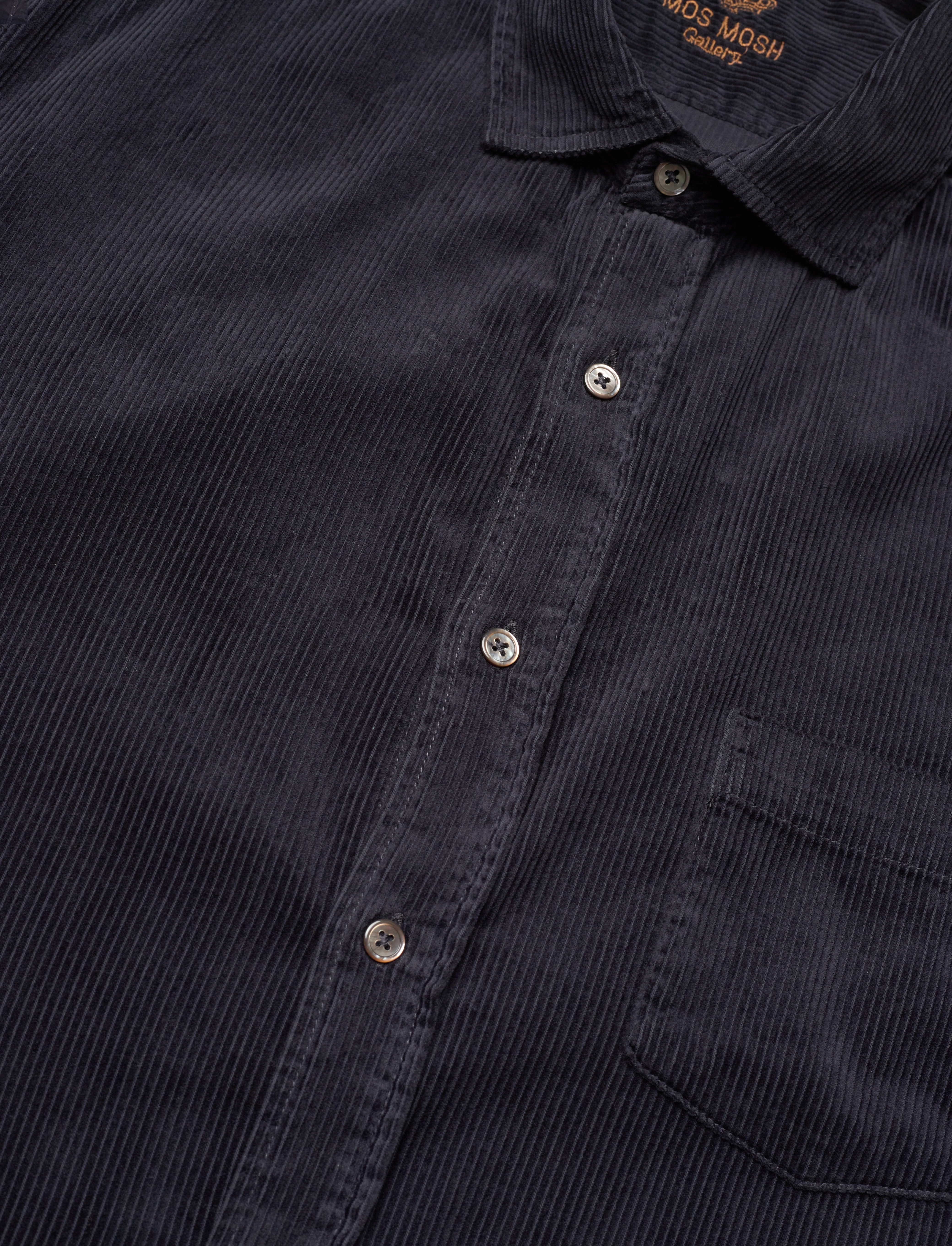 Mos Mosh Gallery - MMGAlden Corduroy Shirt - corduroy shirts - navy - 3