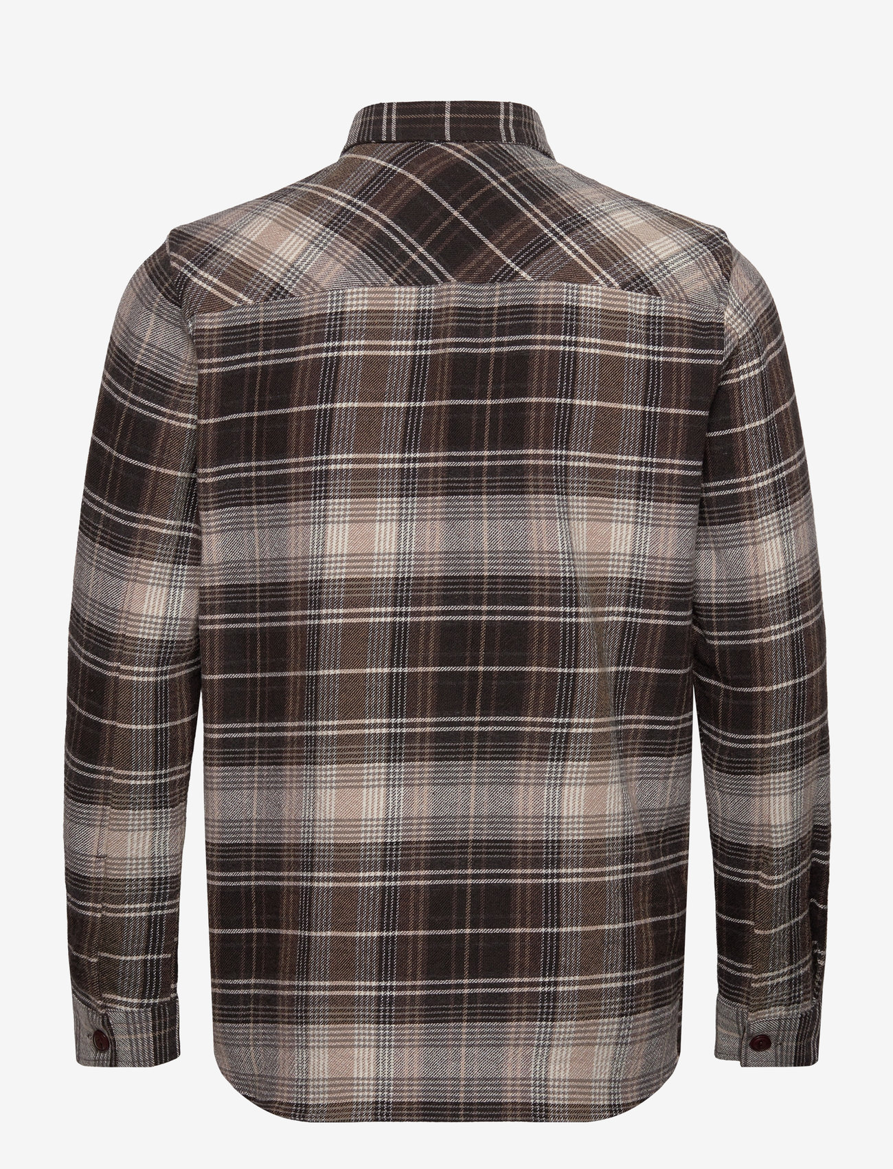 Mos Mosh Gallery - MMGDavid Lavato Shirt - ternede skjorter - brown latte check - 1