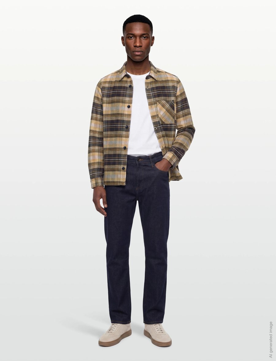 Mos Mosh Gallery - MMGDavid Lavato Shirt - karierte hemden - sage green check - 0