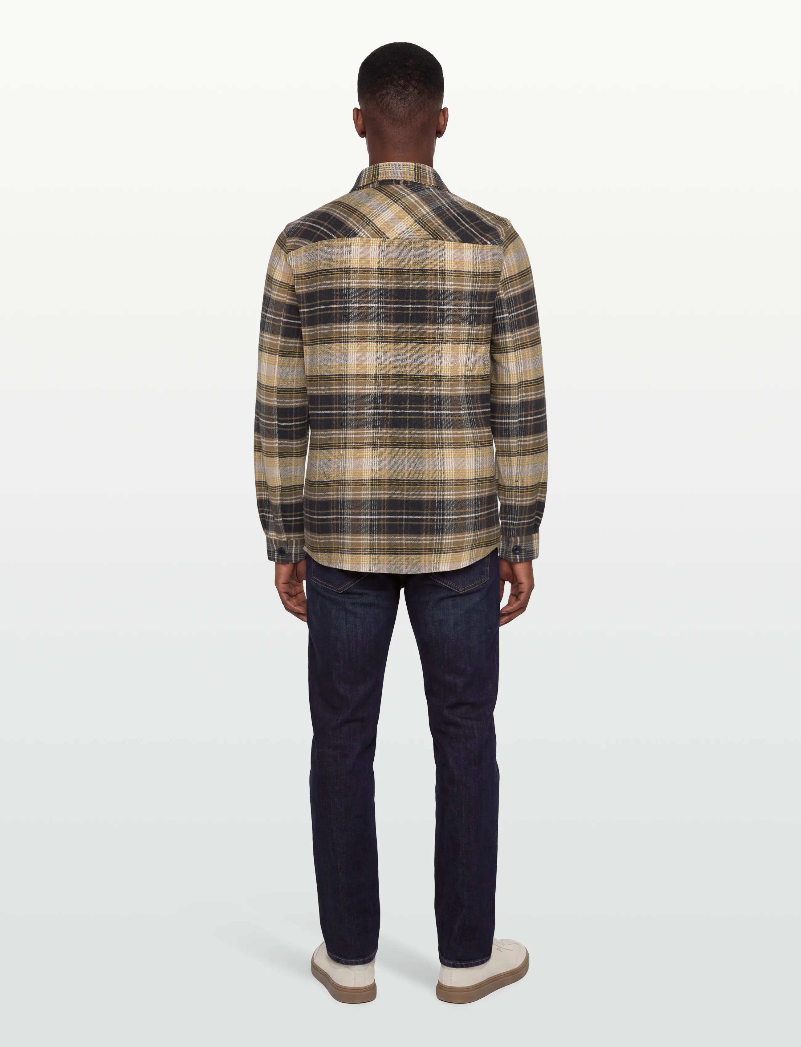 Mos Mosh Gallery - MMGDavid Lavato Shirt - herren - sage green check - 4