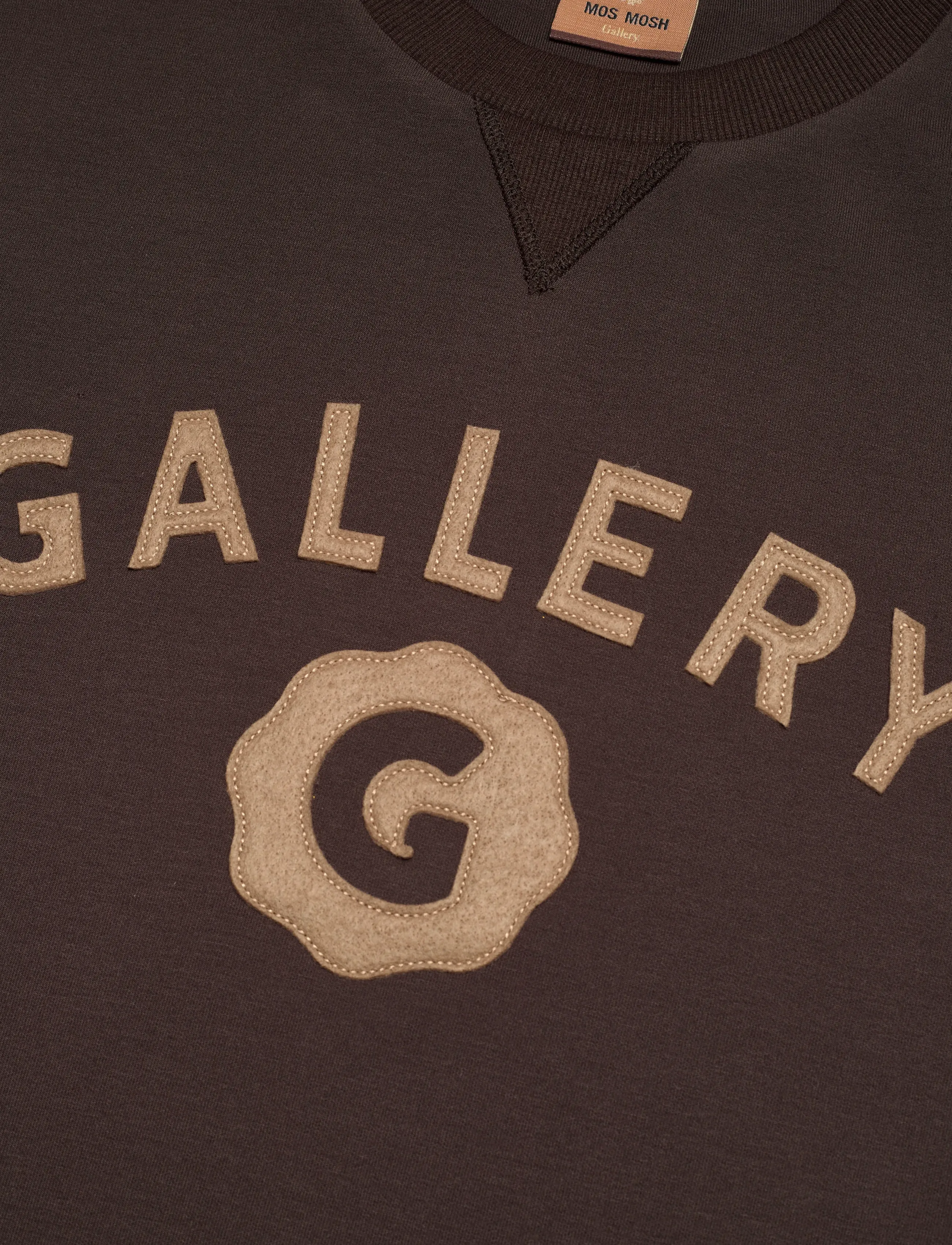 Mos Mosh Gallery - MMGBrigde Sweat Shirt - sweatshirts - chocolate brown - 2