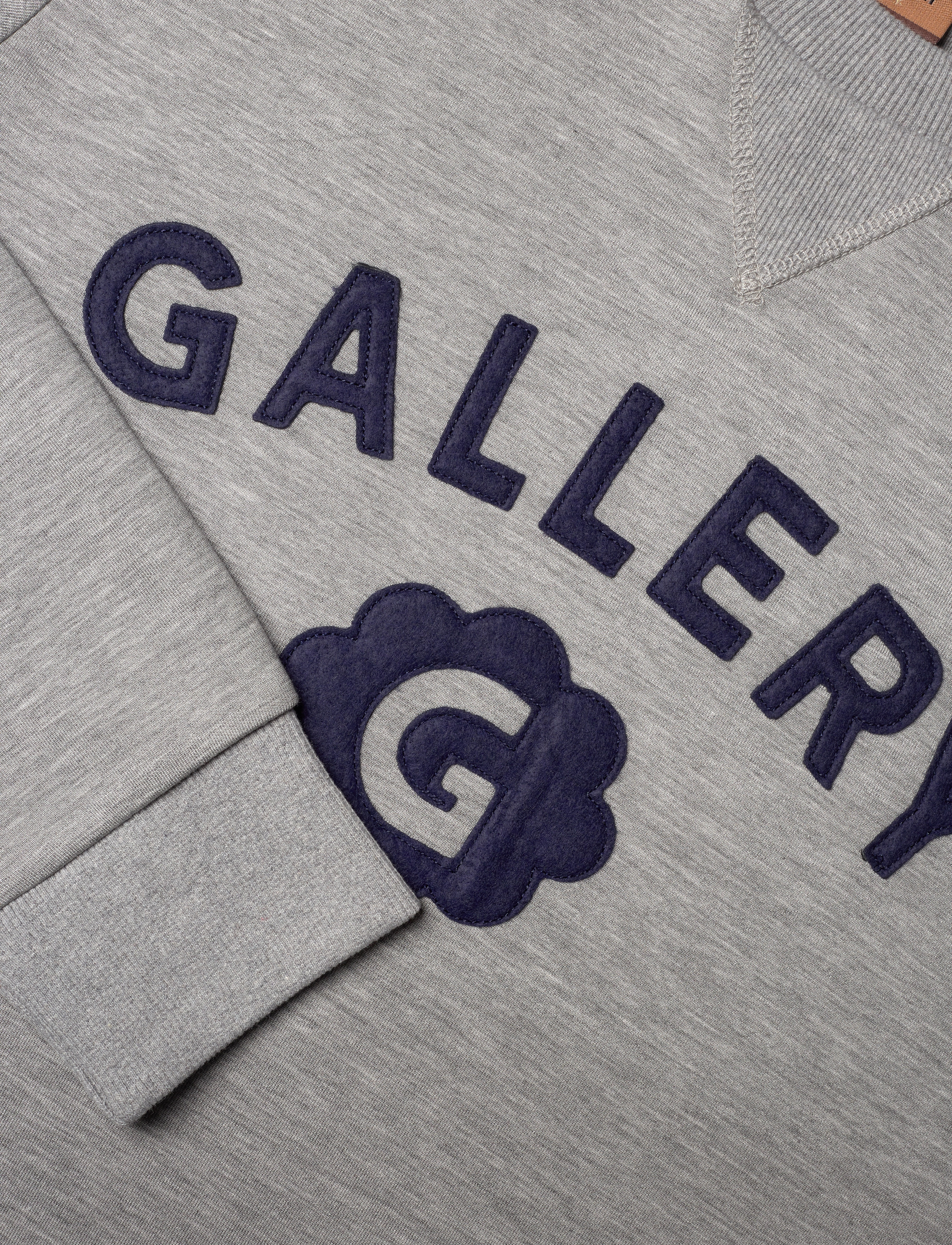 Mos Mosh Gallery - MMGBrigde Sweat Shirt - sweatshirts - grey melange - 2