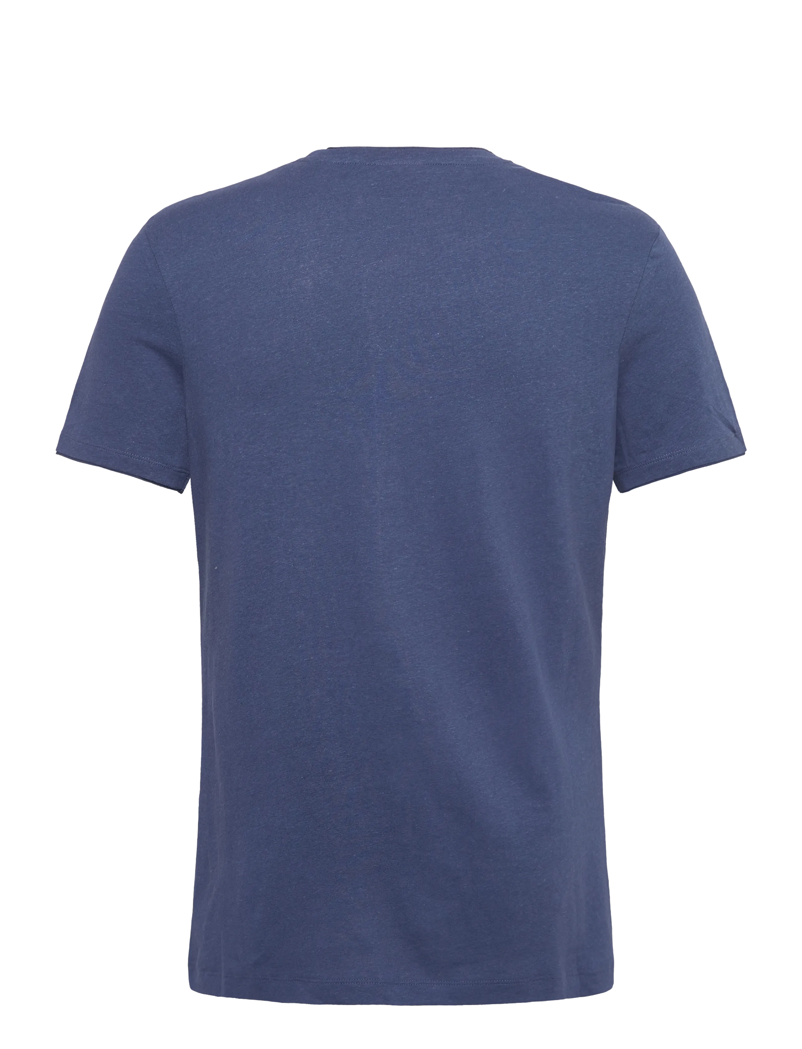 Mos Mosh Gallery - MMGPenn Linen O-SS Tee - indigo blue - 1