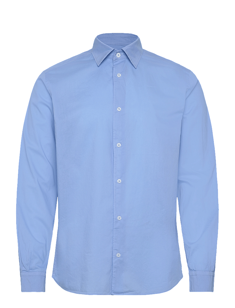 Mos Mosh Gallery - MMGBreath (air) Shirt - rennot kauluspaidat - clear blue - 0