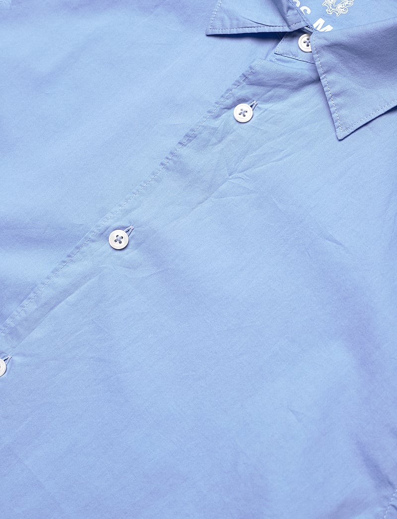 Mos Mosh Gallery - MMGBreath (air) Shirt - rennot kauluspaidat - clear blue - 3