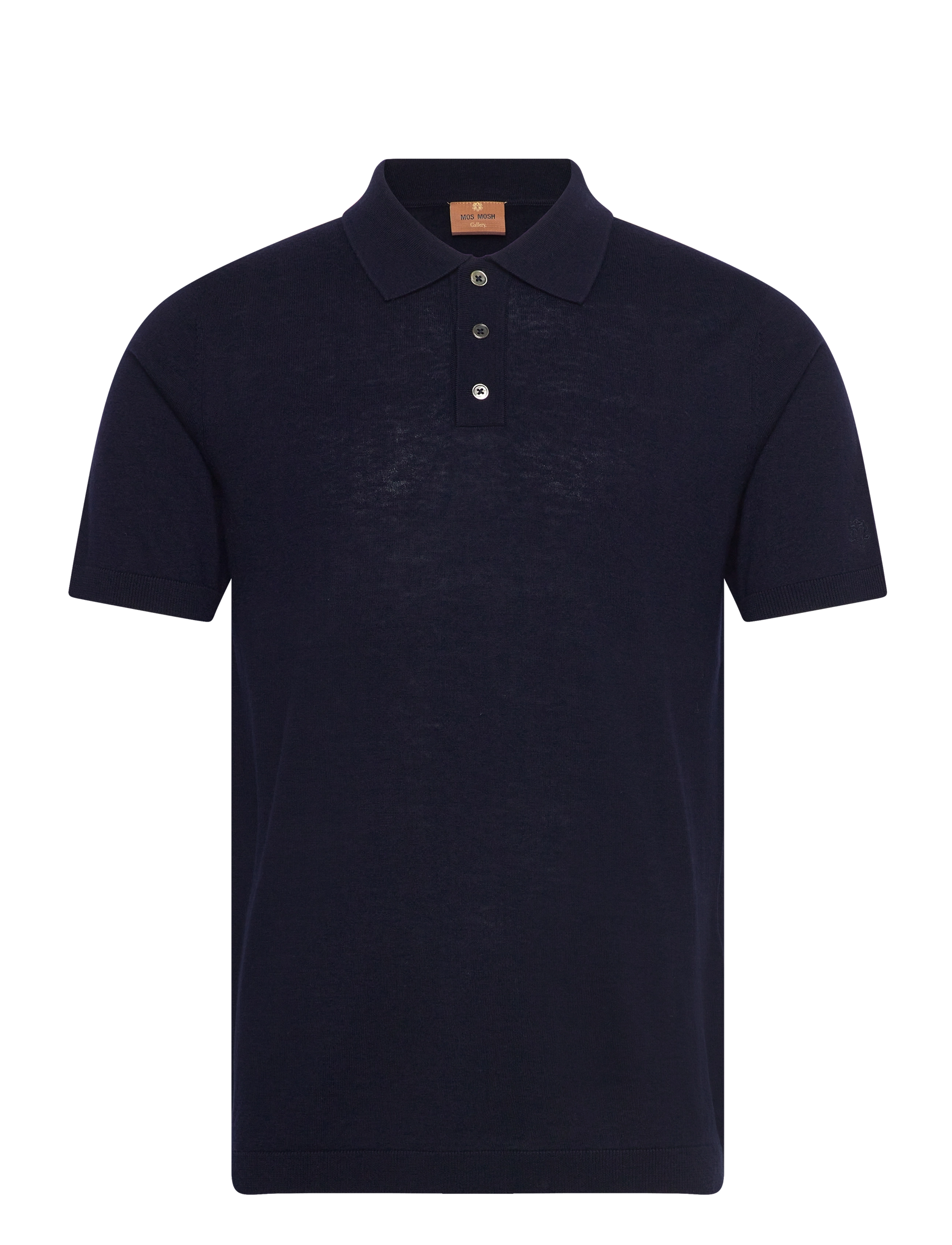 MOS MOSH GALLERY Mmgadam Soft Ss Polo Navy - XXL - Herren
