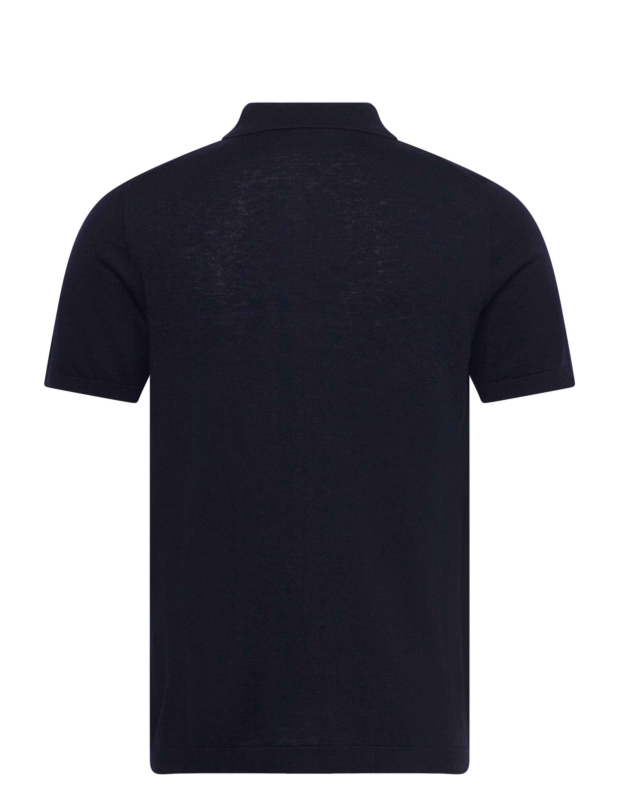 Mos Mosh Gallery - MMGAdam Soft SS Polo - short-sleeved polos - navy - 1