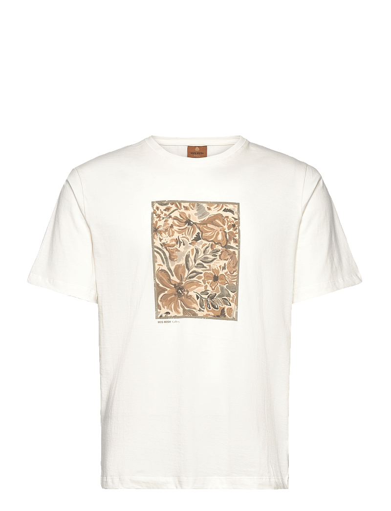 Mos Mosh Gallery - MMGRiver Sun Tee - kortärmade t-shirts - foss green - 0