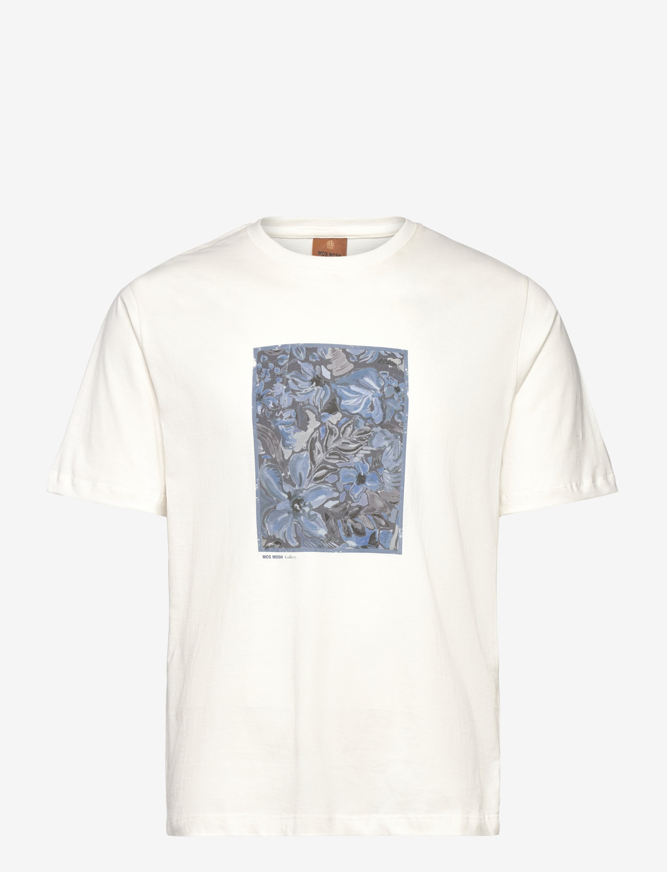 Mos Mosh Gallery - MMGRiver Sun Tee - kortärmade t-shirts - indigo navy - 0