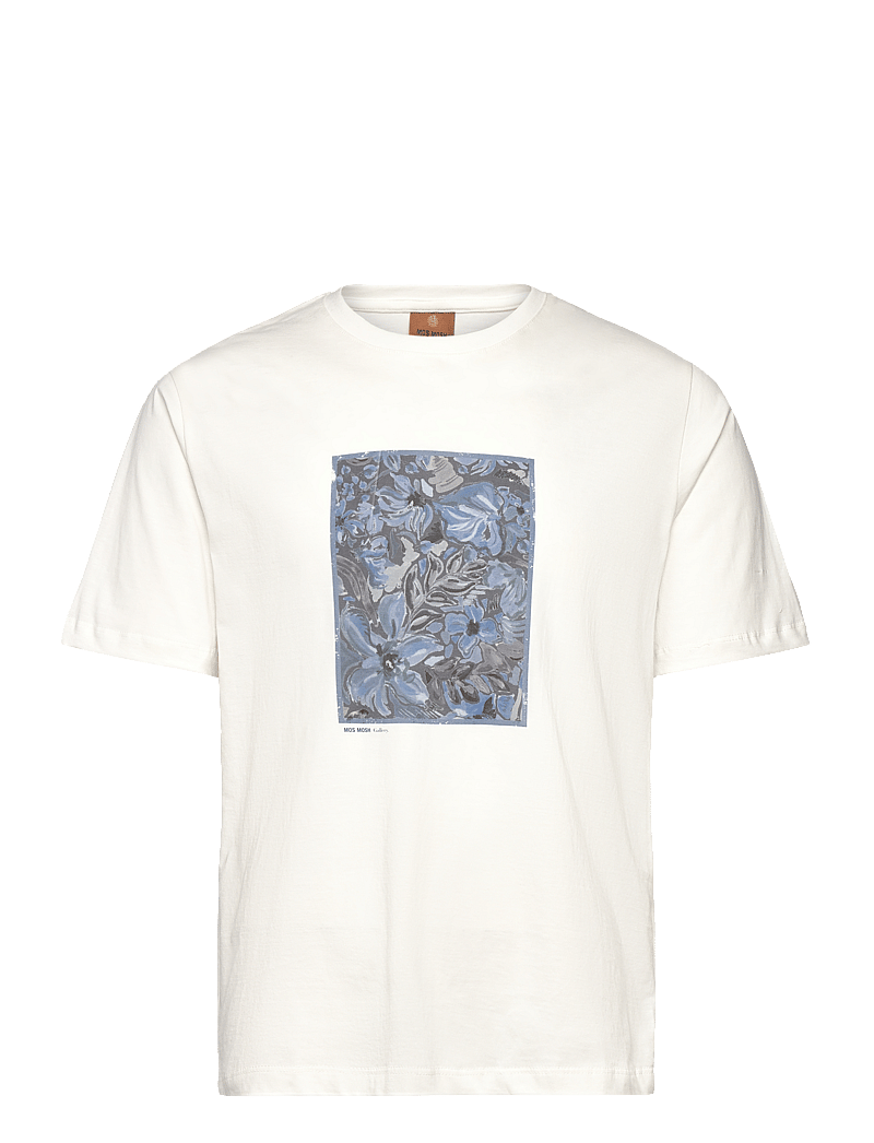 Mos Mosh Gallery - MMGRiver Sun Tee - kortärmade t-shirts - indigo navy - 0