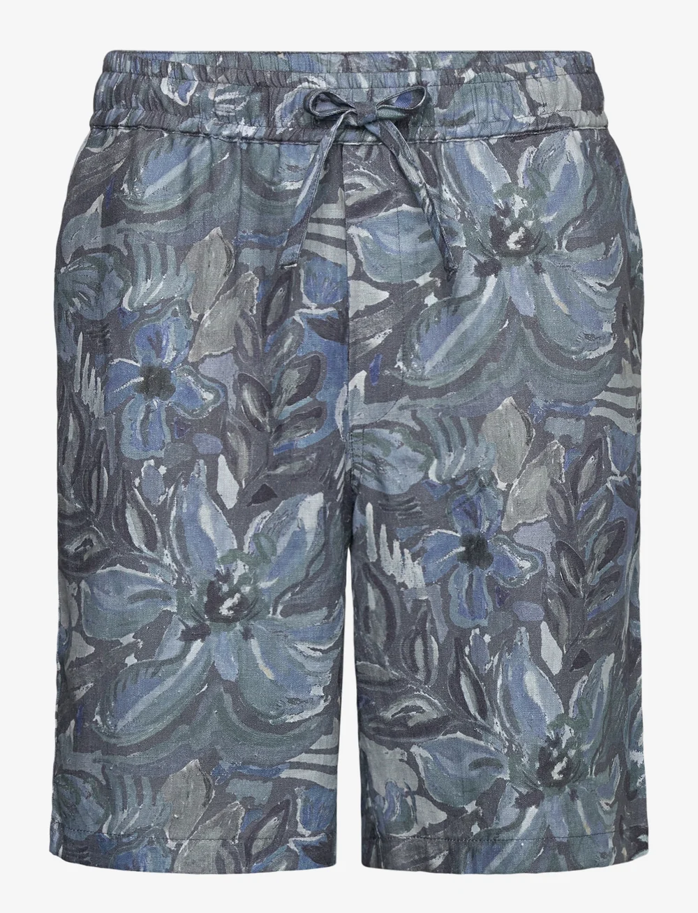 Mos Mosh Gallery - MMGHolt Sun Linen Shorts - leinen-shorts - indigo navy - 0