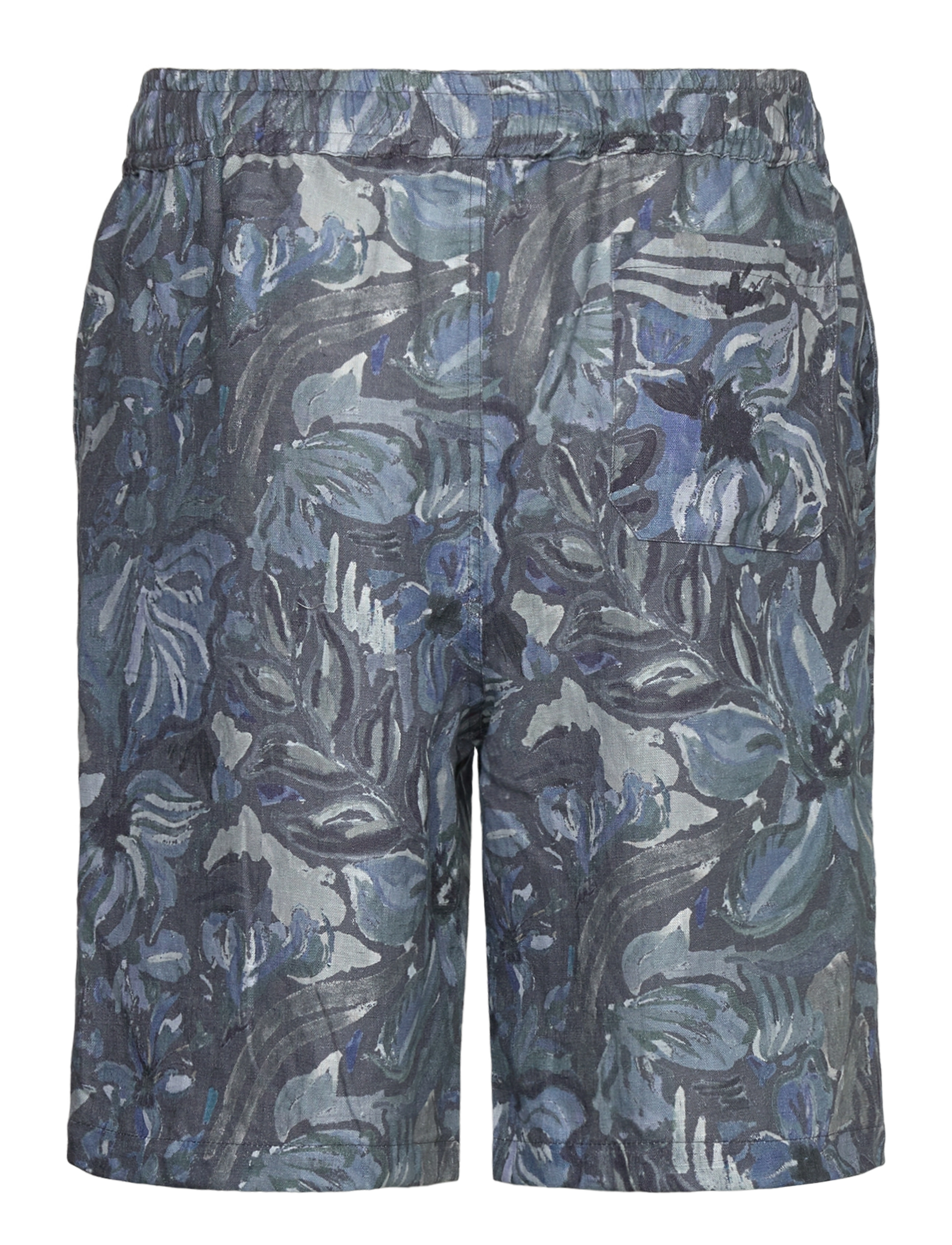 Mos Mosh Gallery - MMGHolt Sun Linen Shorts - leinen-shorts - indigo navy - 1