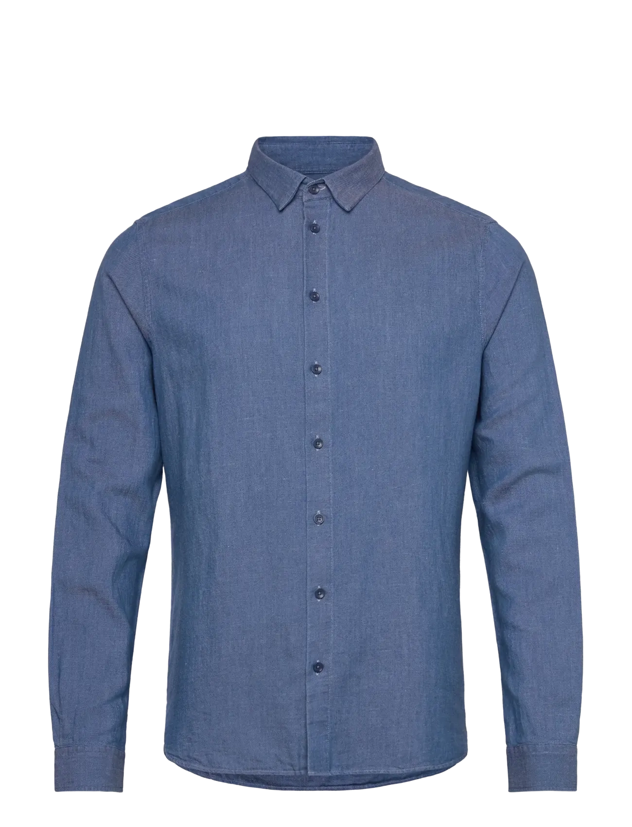 Mos Mosh Gallery MMGMarco Chambray Shirt - Tøj - MARINE BLUE / blue