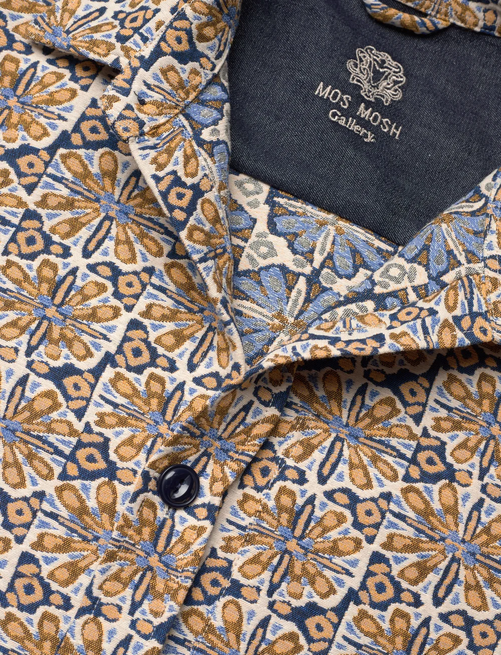 Mos Mosh Gallery - MMGDavid Devea Overshirt - shoppa efter tillfälle - clear blue - 2