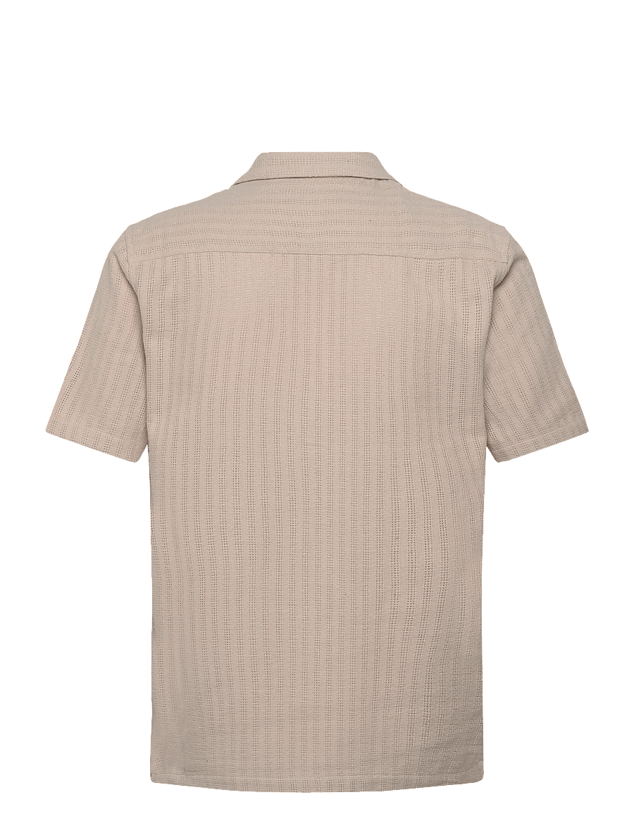 Mos Mosh Gallery - MMGJoe Basso SS Shirt - kurzarmhemden - chateau gray - 2