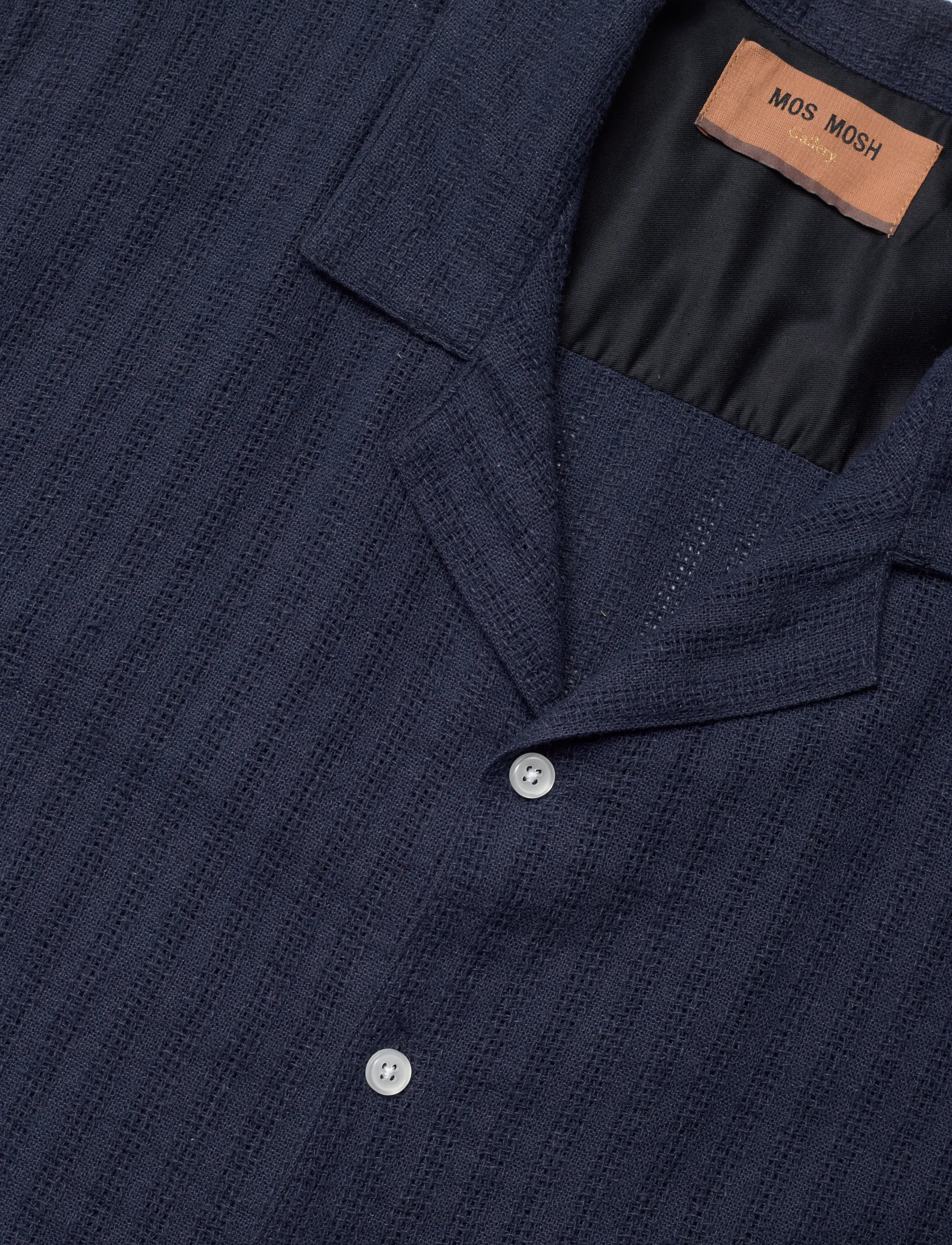 Mos Mosh Gallery - MMGJoe Basso SS Shirt - chemises à manches courtes - estate blue - 3
