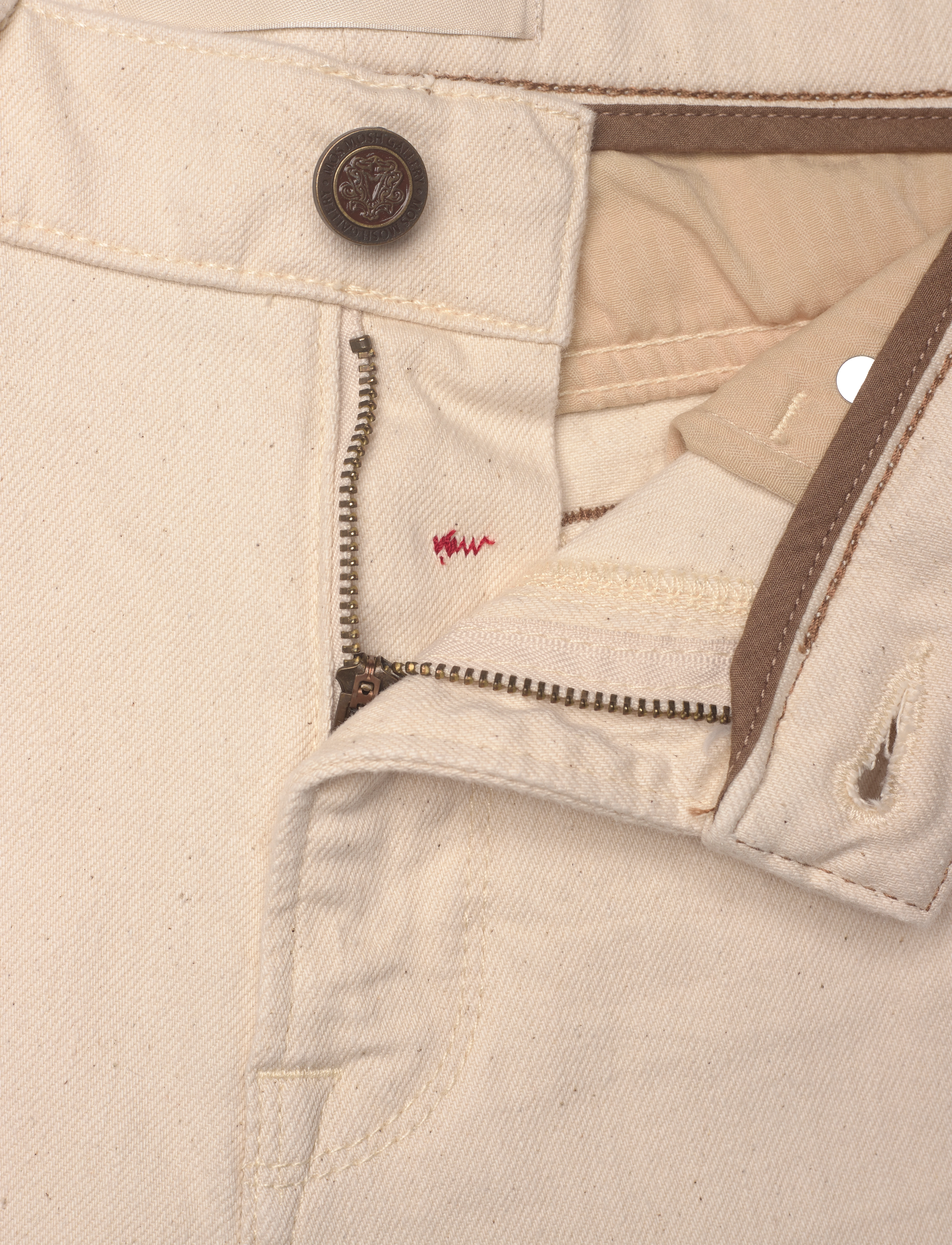 Mos Mosh Gallery - MMGAndy Ecru Selvedge Jeans - ecru - 3