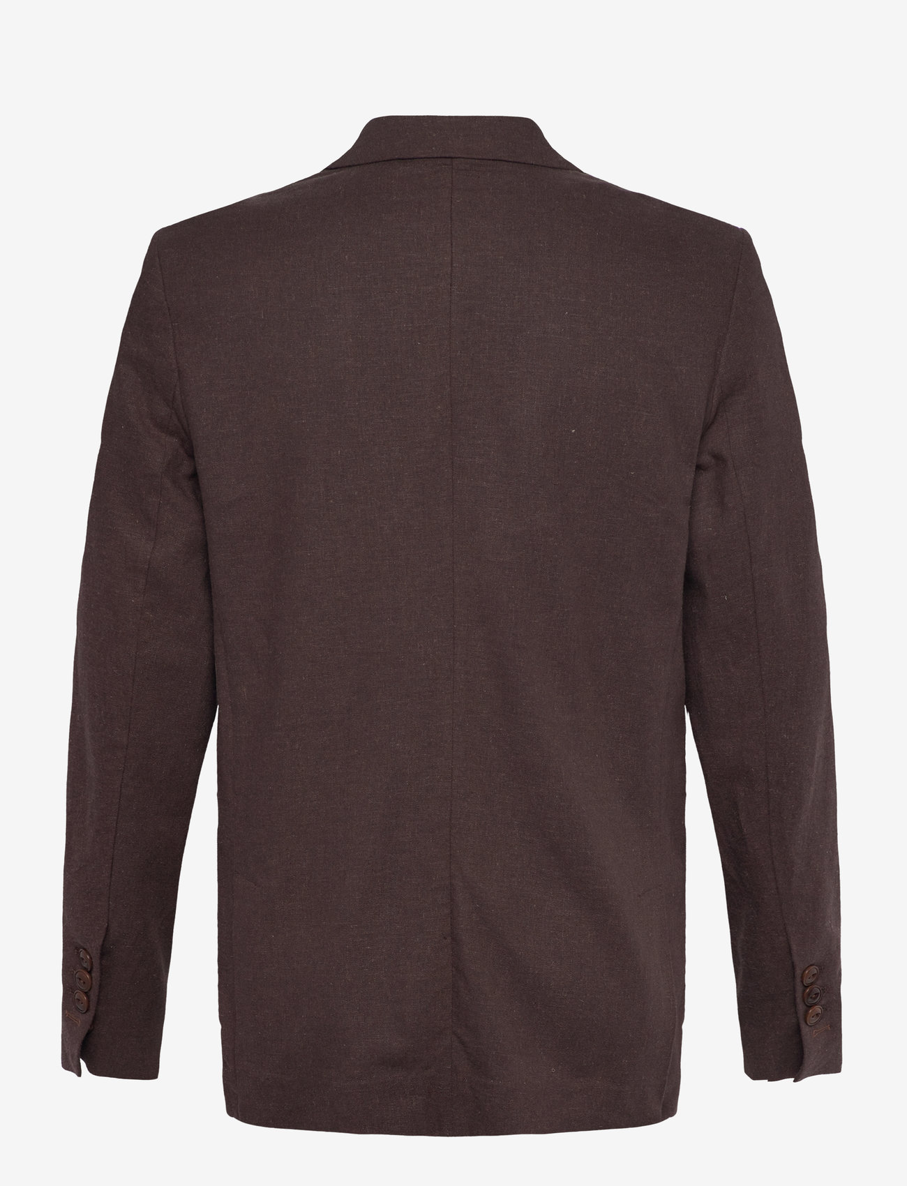 Mos Mosh Gallery - MMGWilliams Plage Blazer - linen blazers - chocolate chip melange - 1