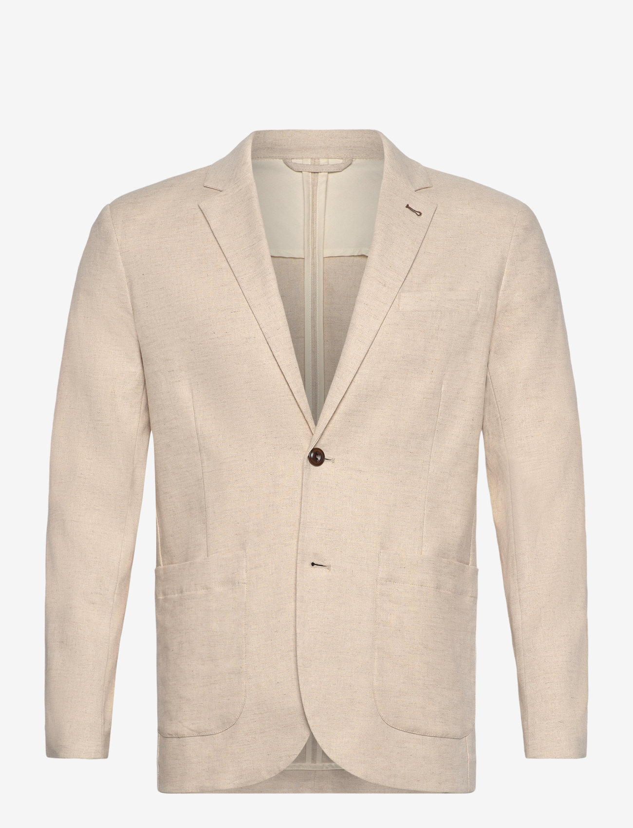 Mos Mosh Gallery - MMGWilliams Plage Blazer - blazere i hør - ecru melange - 0