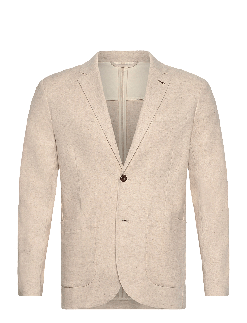 Mos Mosh Gallery - MMGWilliams Plage Blazer - blazere i hør - ecru melange - 0