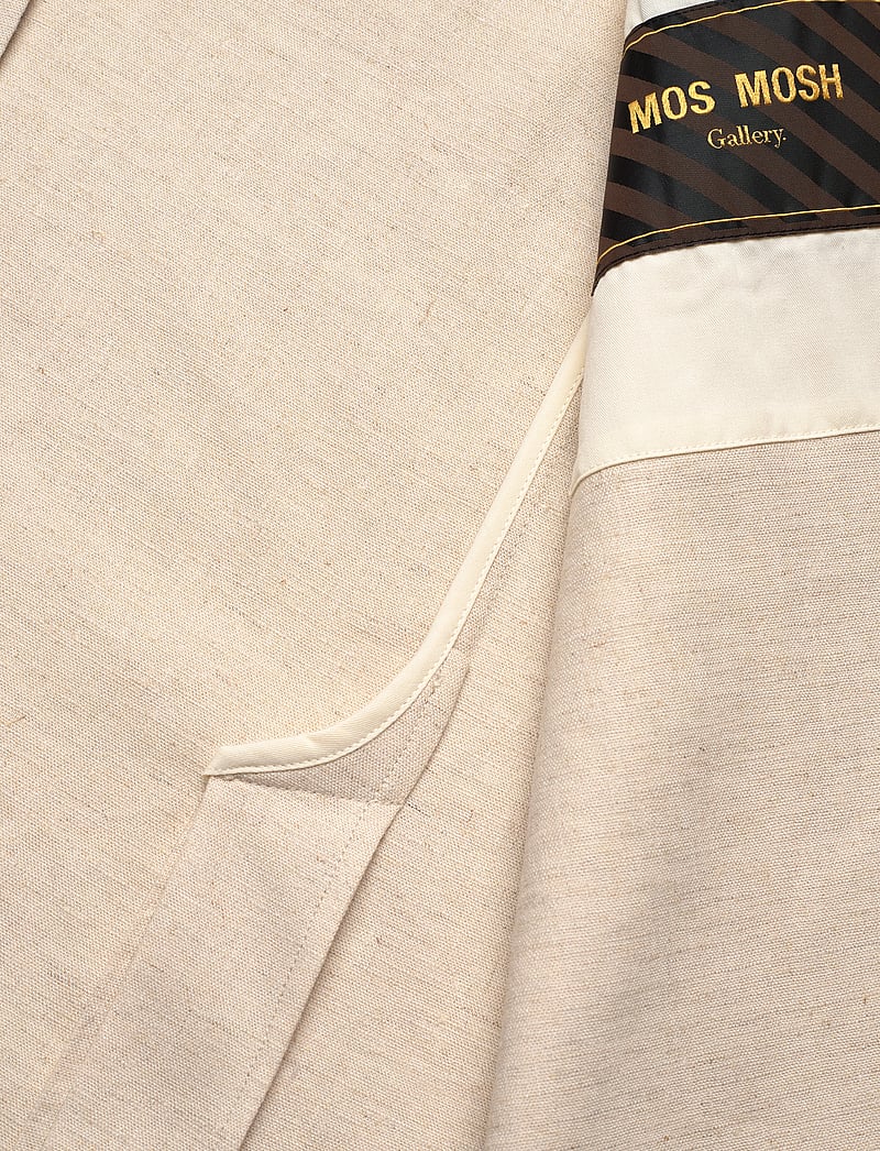 Mos Mosh Gallery - MMGWilliams Plage Blazer - blazere i hør - ecru melange - 4