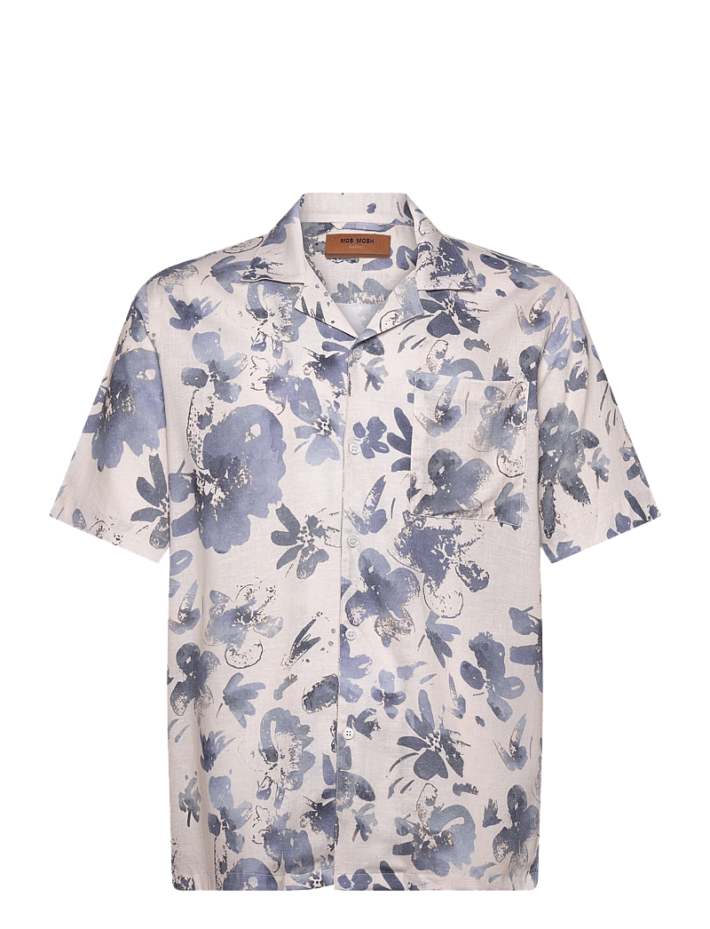 Mos Mosh Gallery - MMGBabel Linen Shirt - hørskjorter - ecru - 0