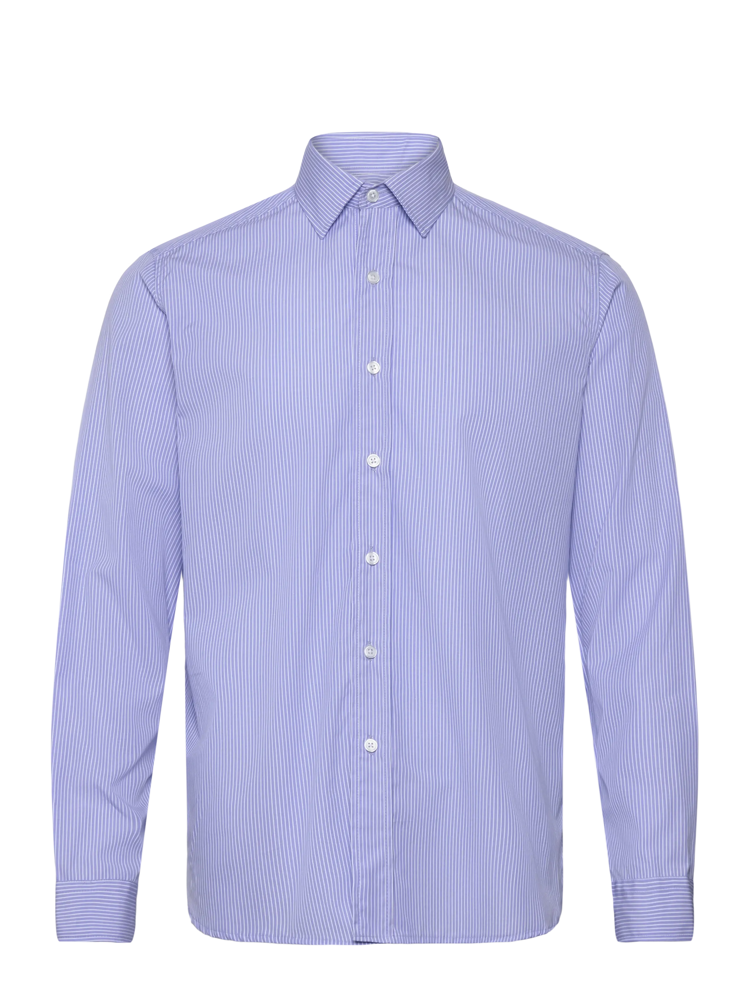 Mos Mosh Gallery MMGMassa Stripe Shirt - Skjorter - LIGHT BLUE STRIPE / blue